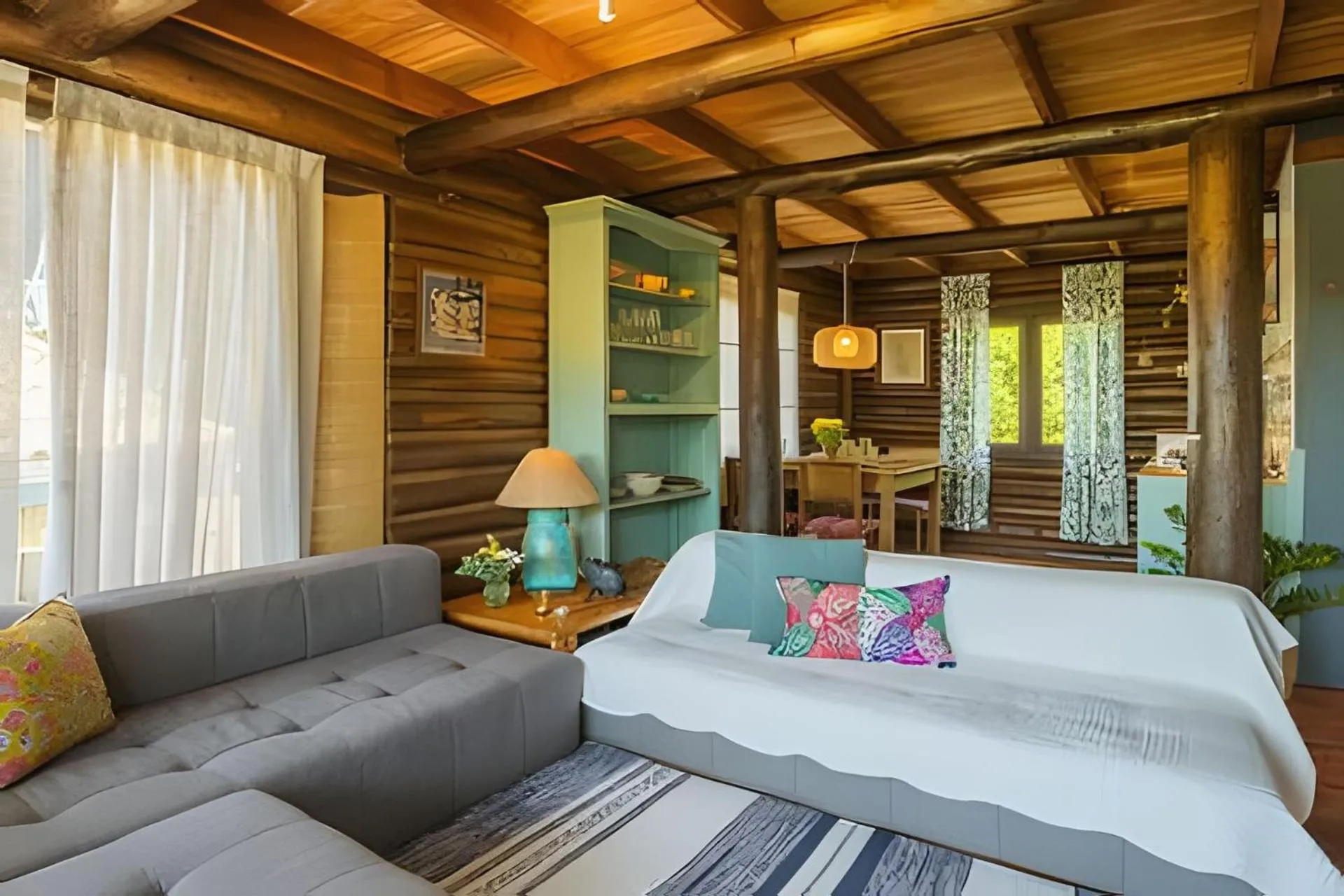 Living room in Villa Sayuri