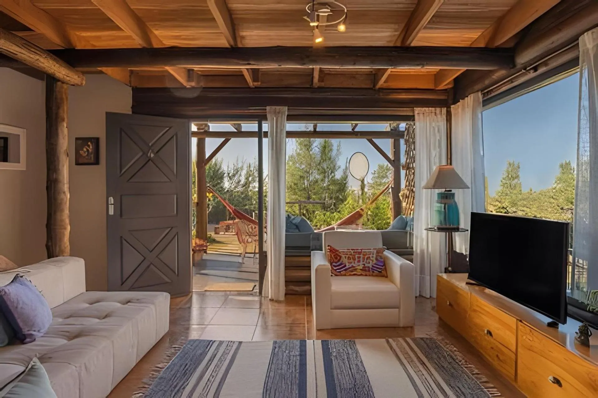 Living room in Villa Sayuri
