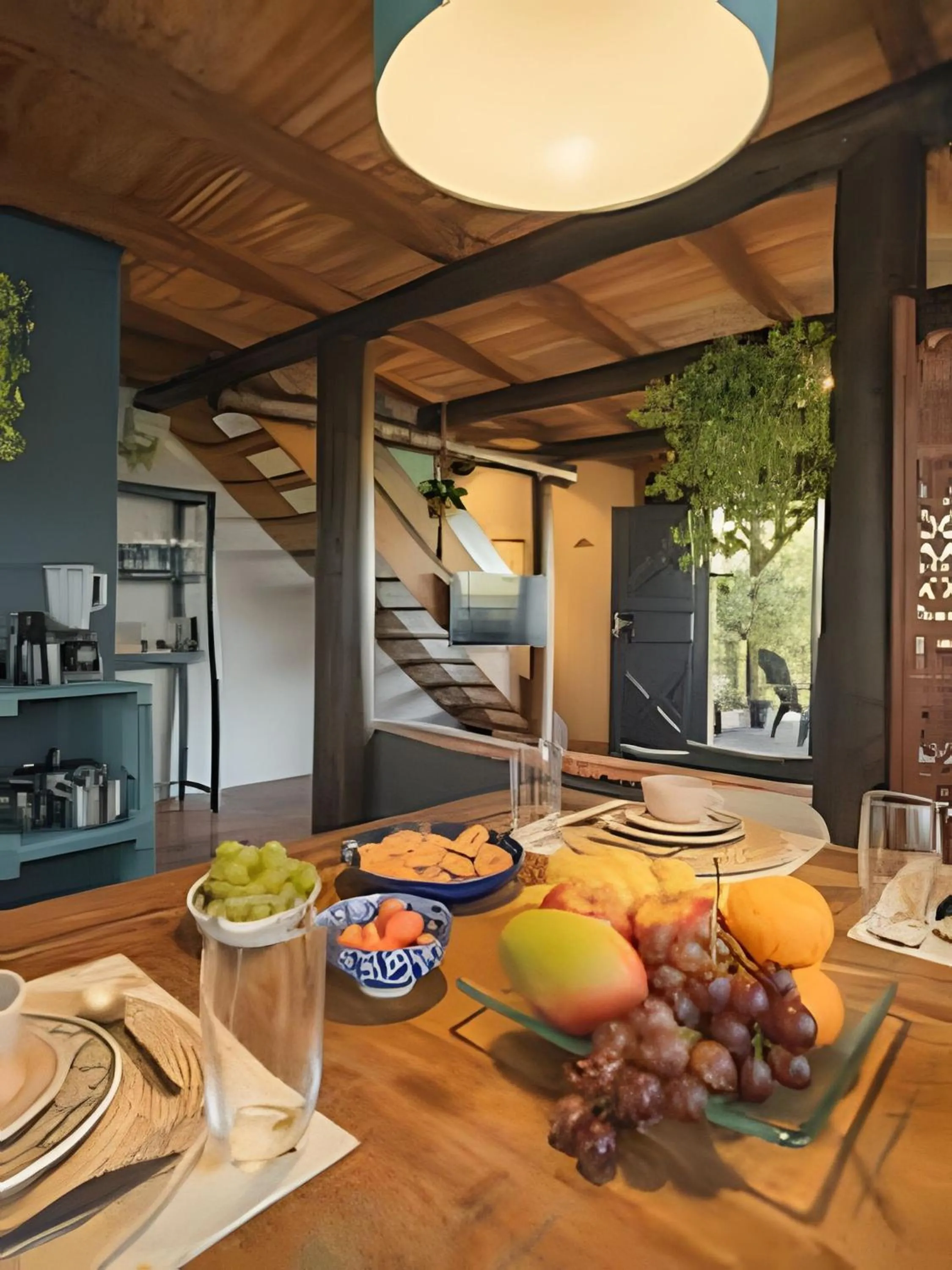 Kitchen or kitchenette in Villa Sayuri