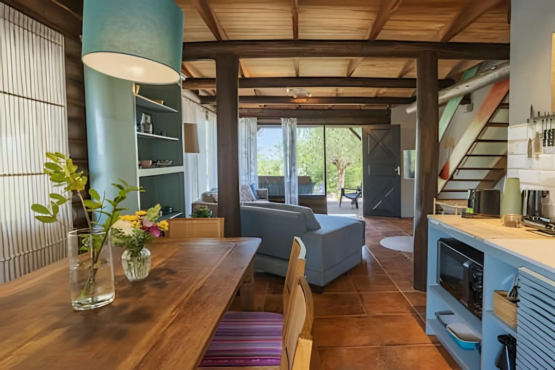 Dining area in Villa Sayuri