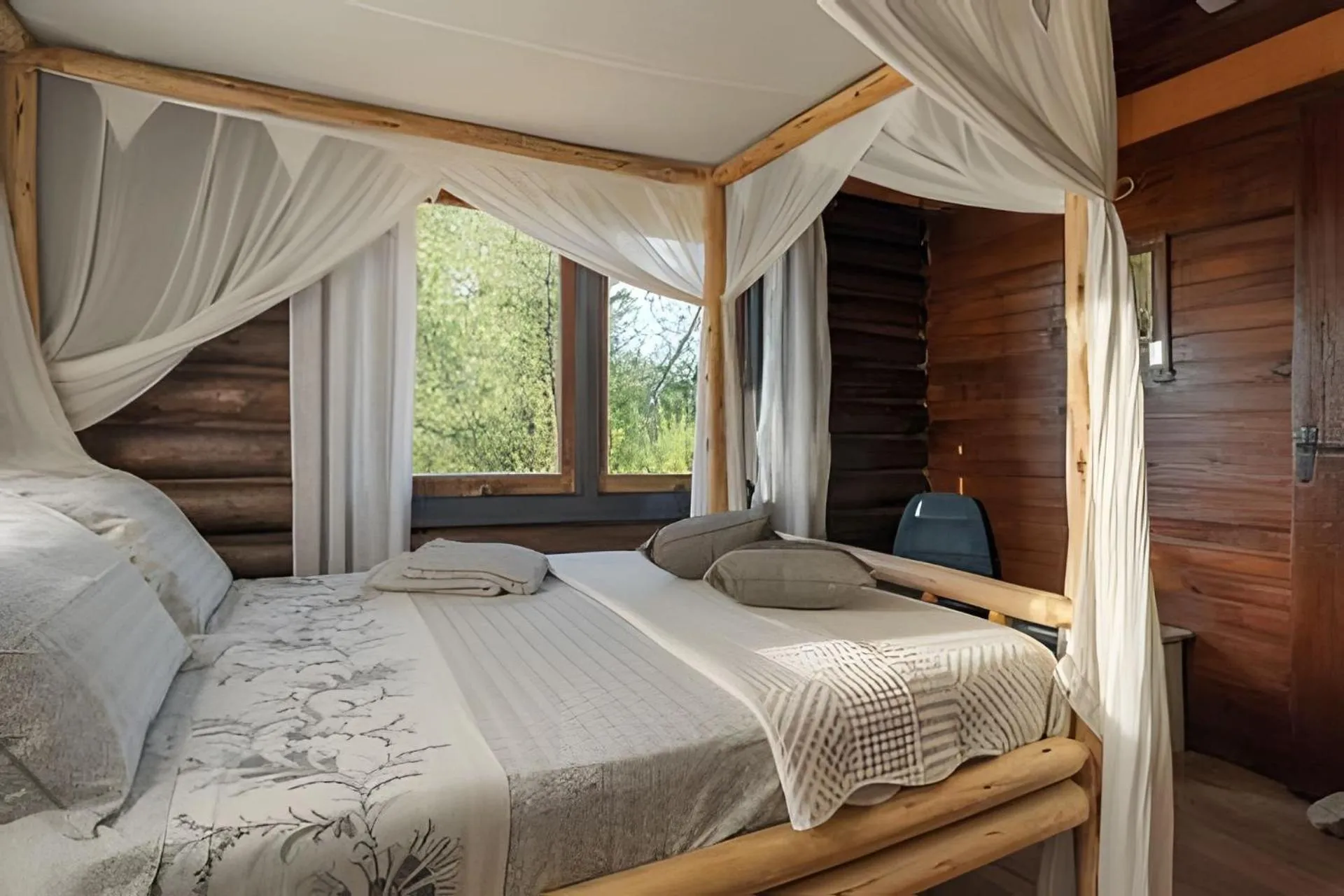 Bed in Villa Sayuri