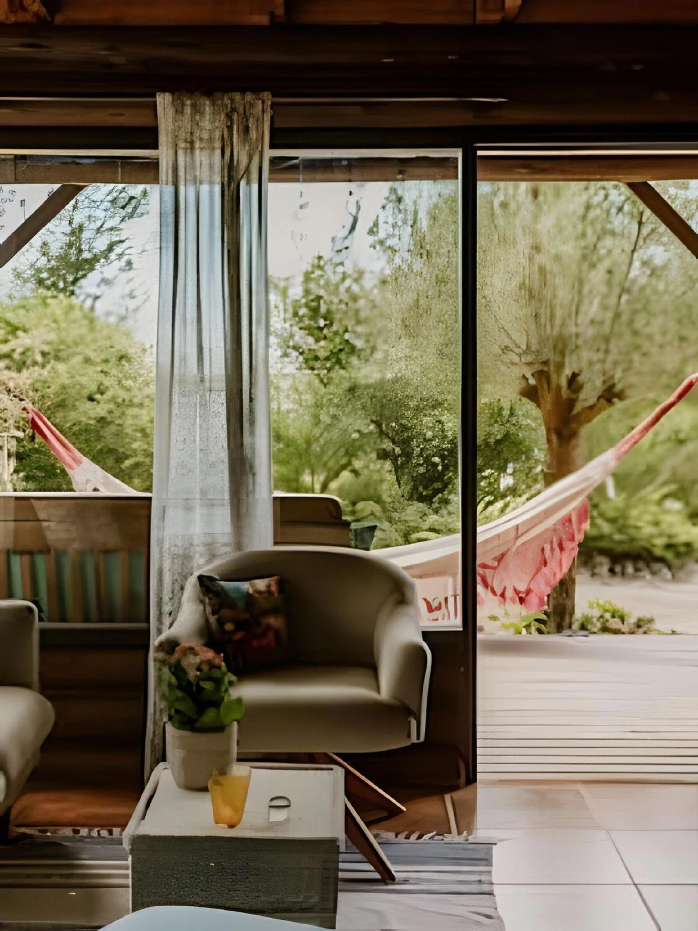 Living room in Villa Sayuri