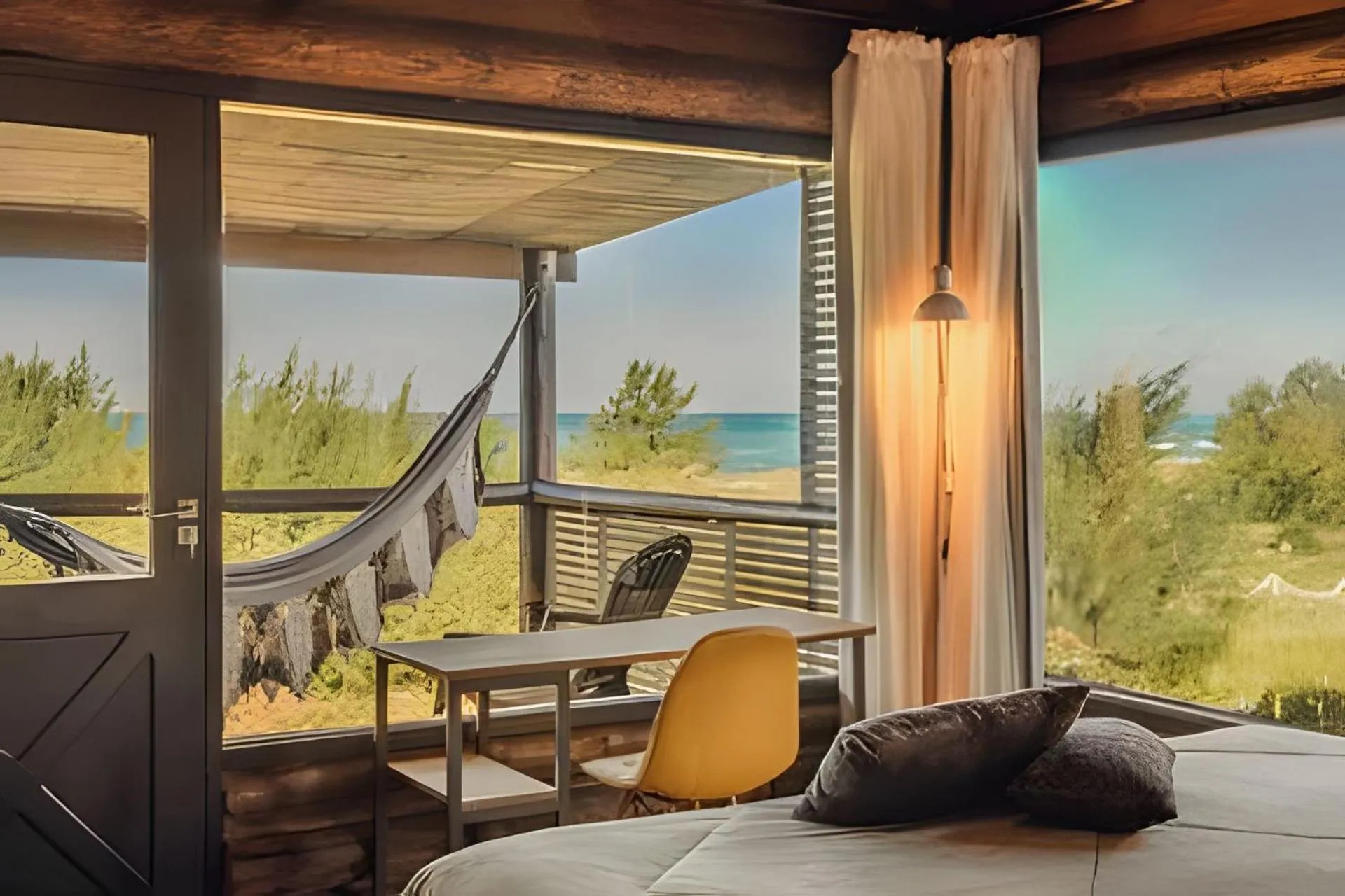 Bed in Villa Sayuri