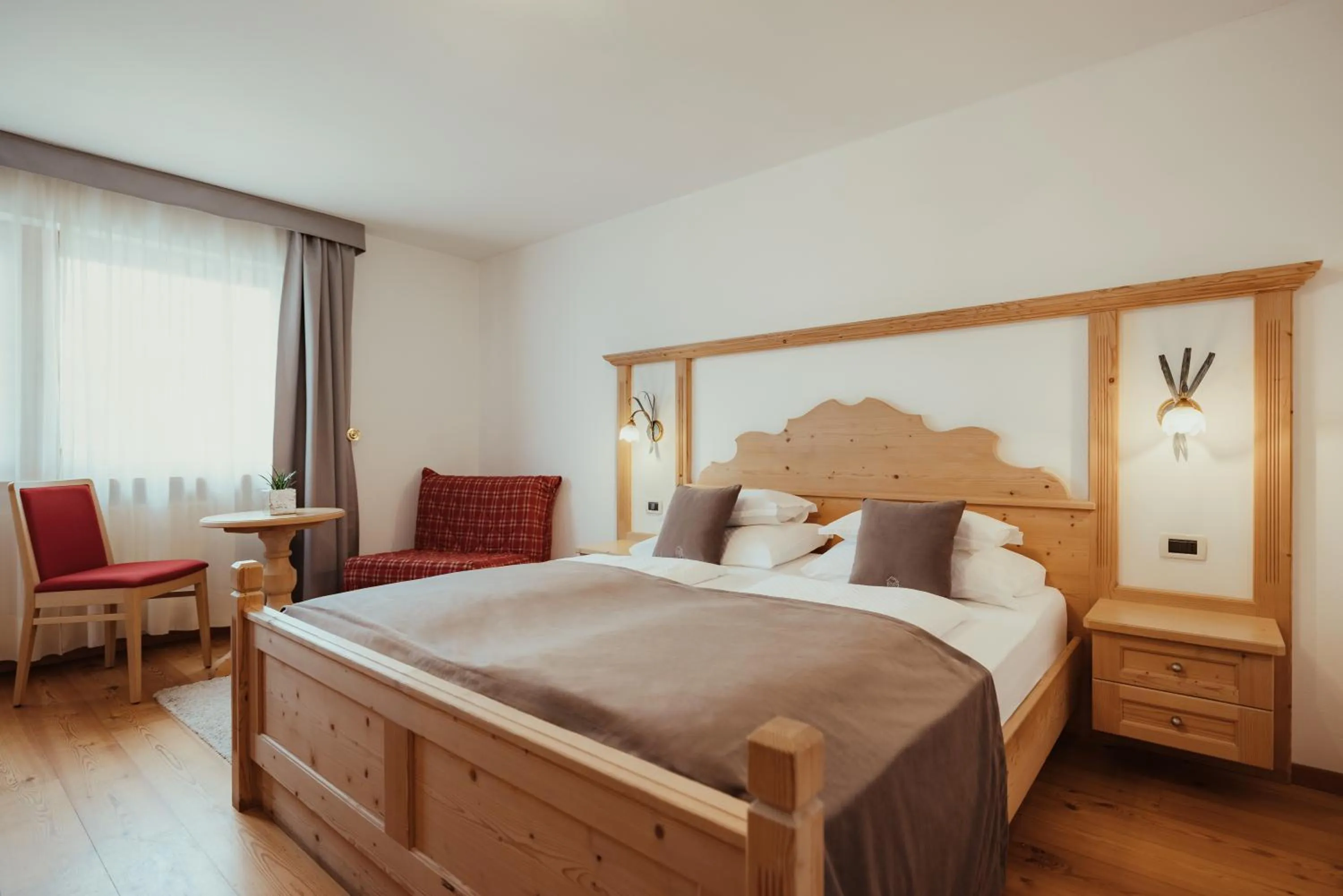 Bedroom, Bed in Villa Flora Mountain Lodges