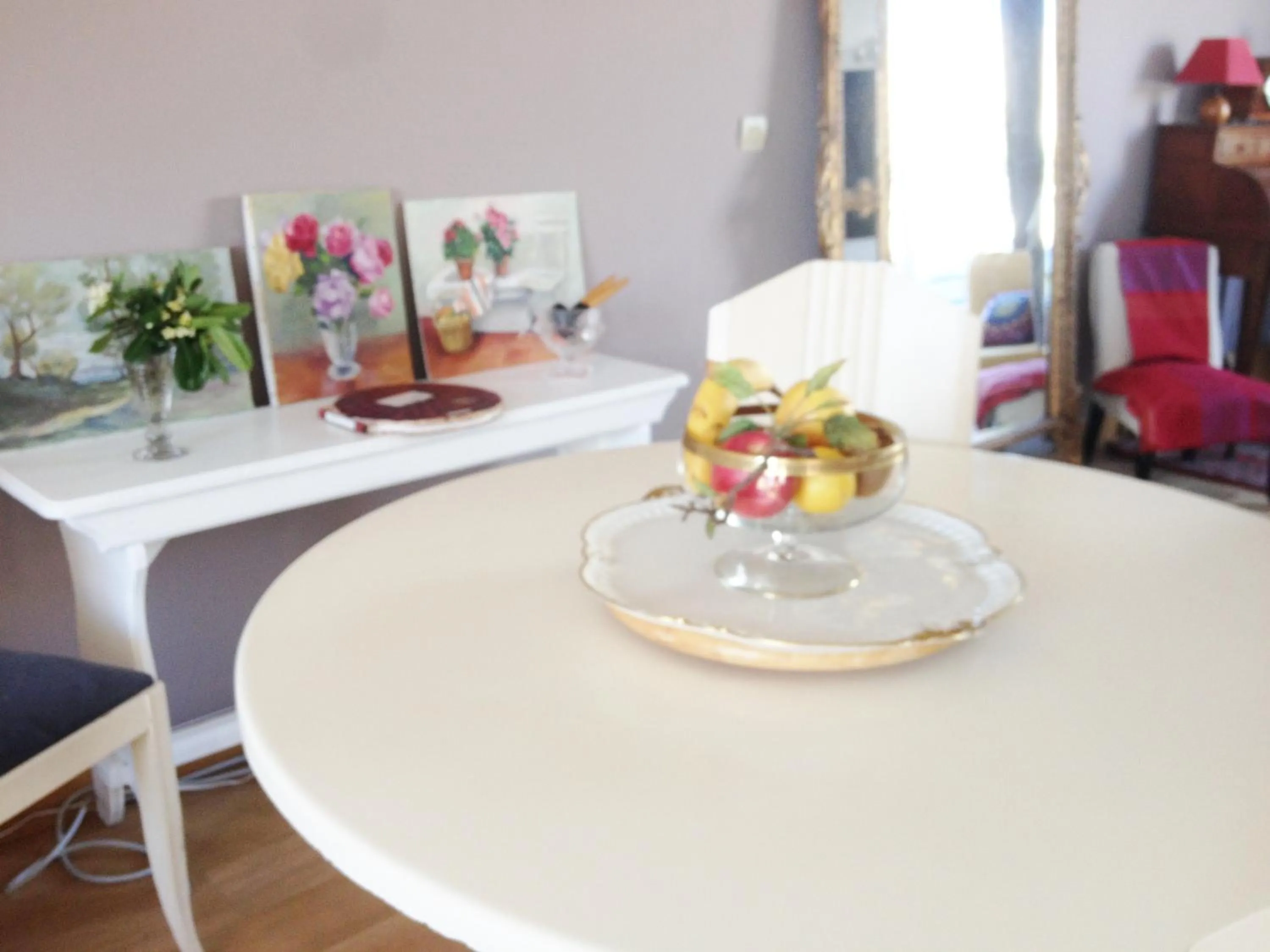 Dining area in La Petite Maison
