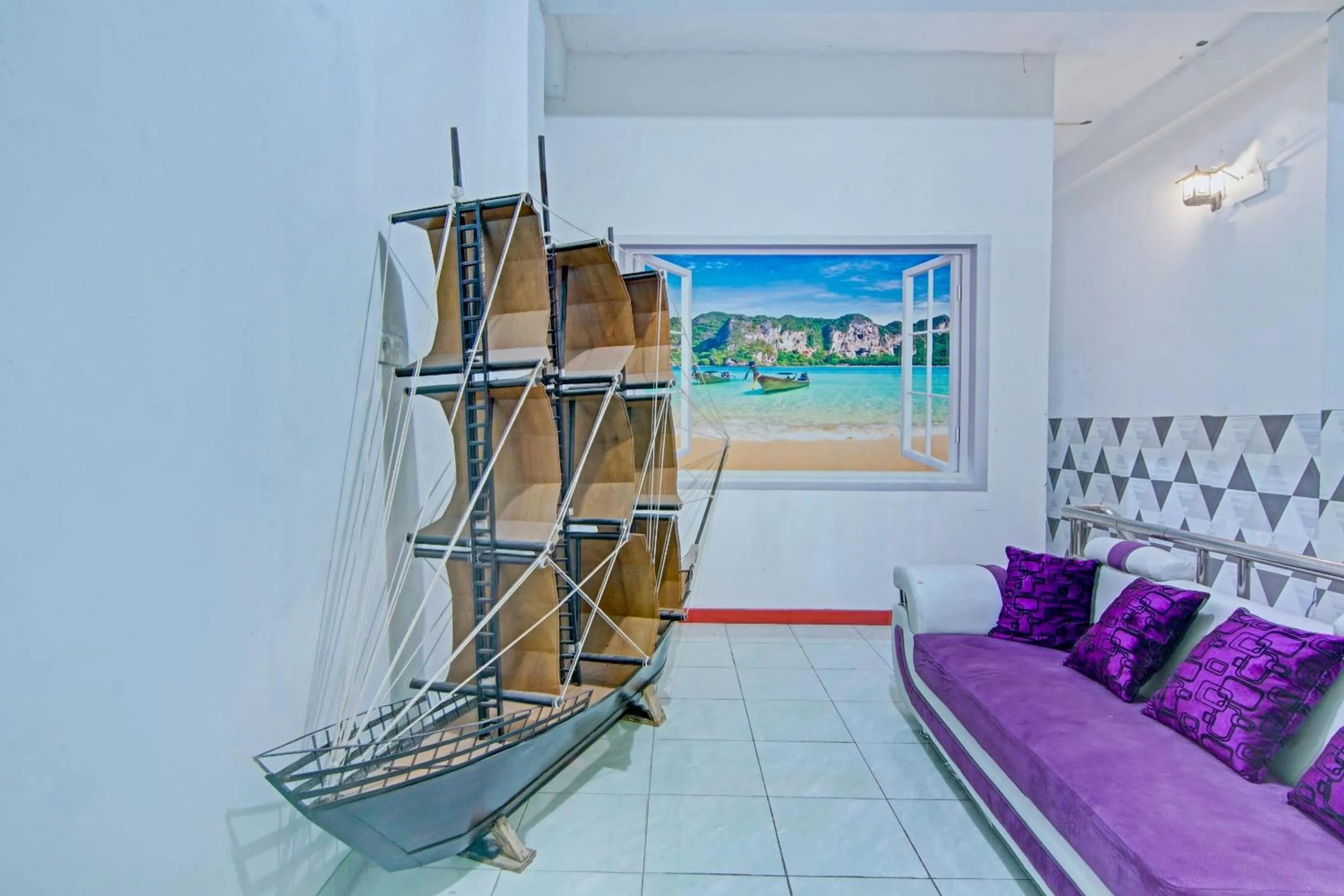 Lobby or reception in OYO 90615 Jojo Homestay