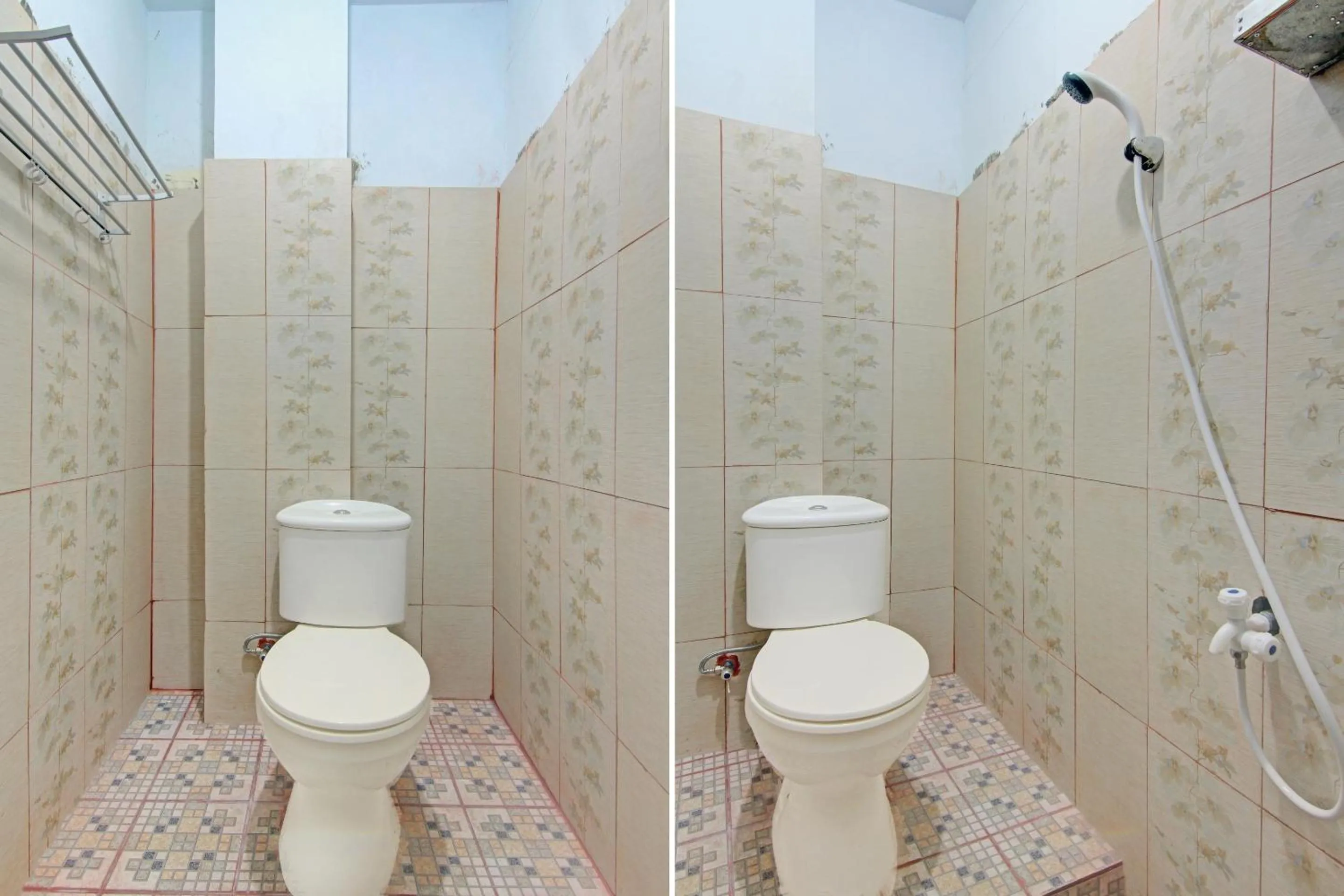 Bathroom in OYO 90615 Jojo Homestay