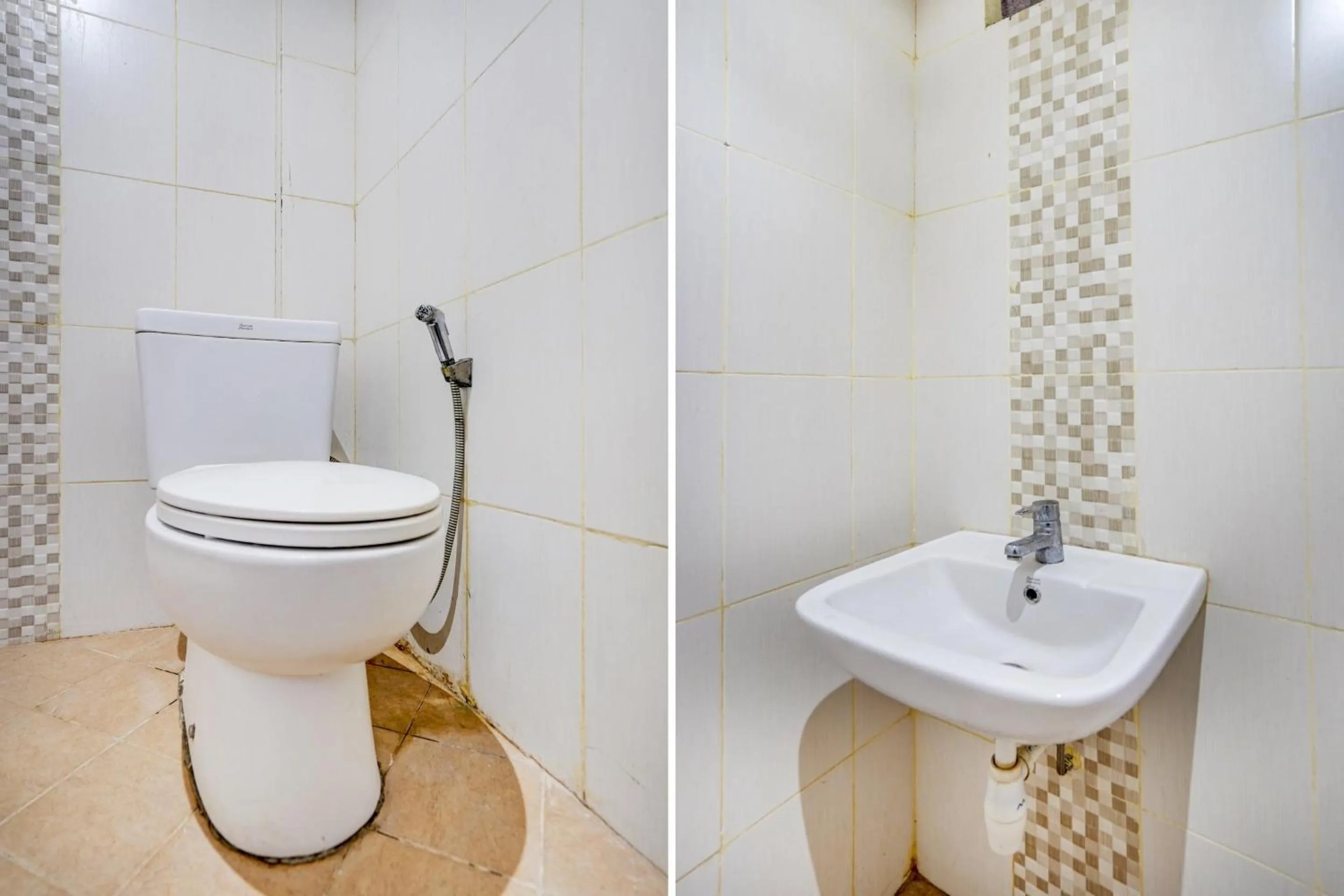 Bathroom in OYO Life 90606 Glass House Citraland Syariah