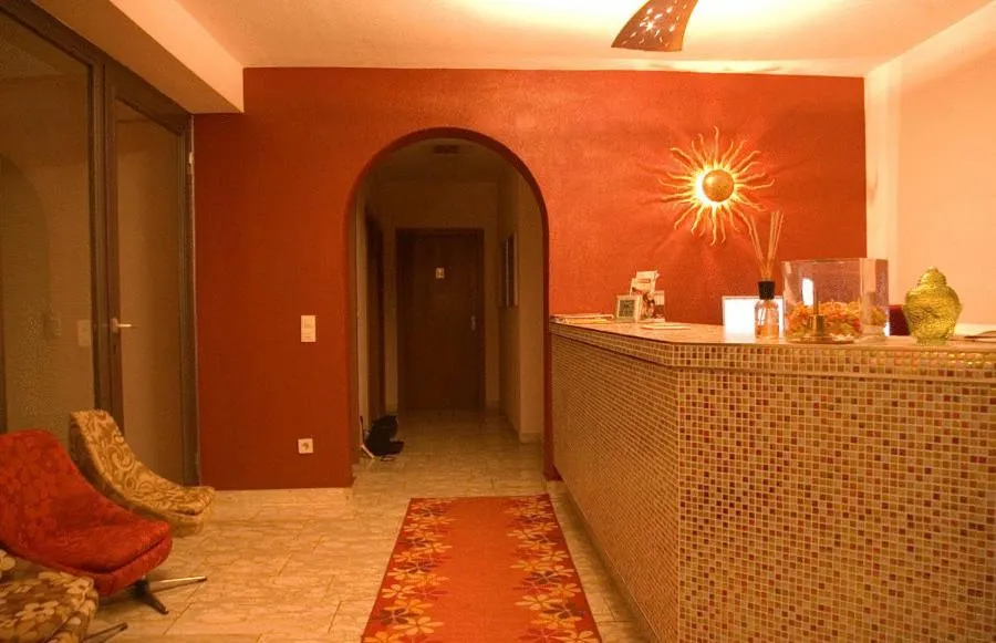 Lobby or reception in Hotel Sonnenhof