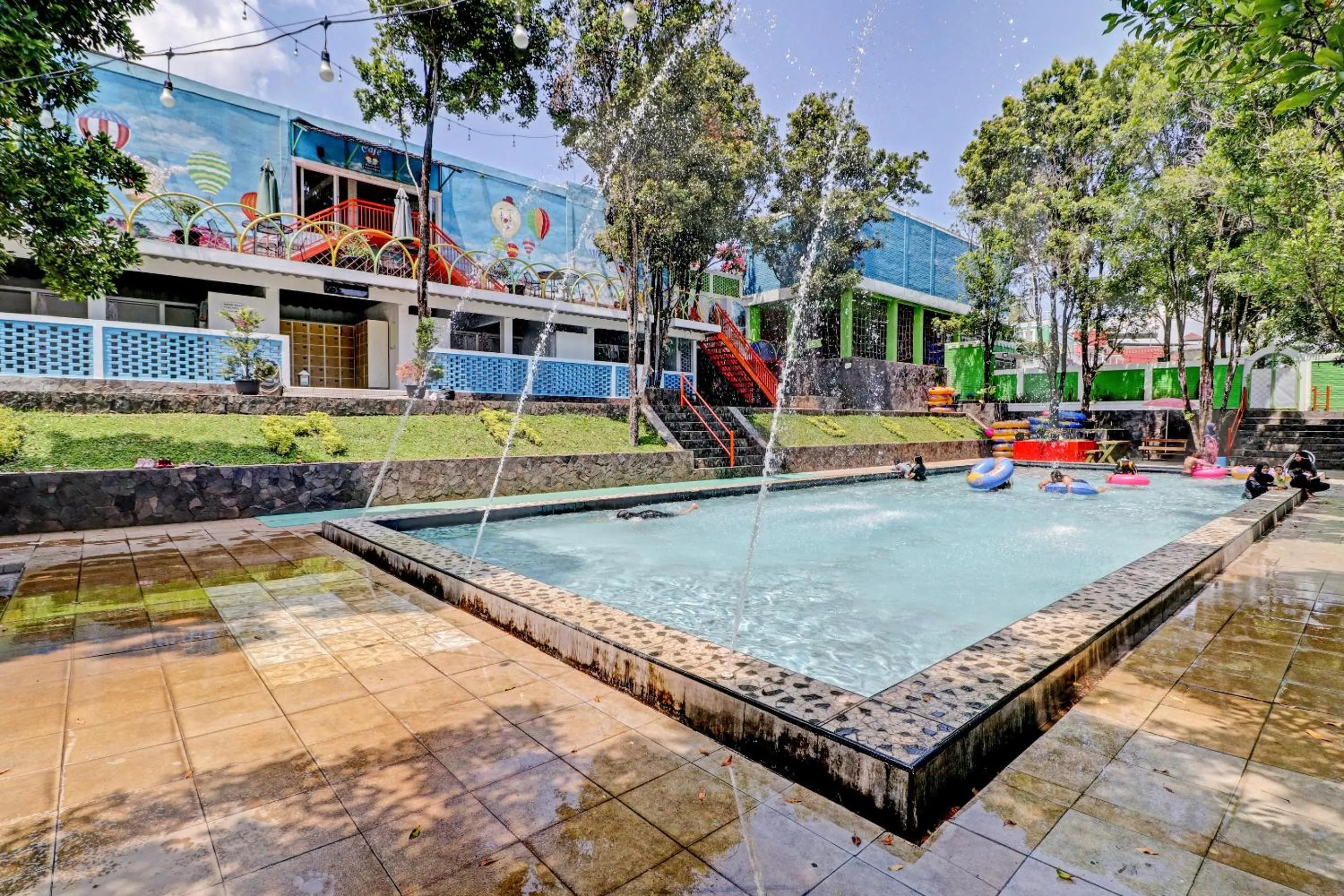 Swimming pool in Collection O 90617 Rumah Oma Opa Syariah