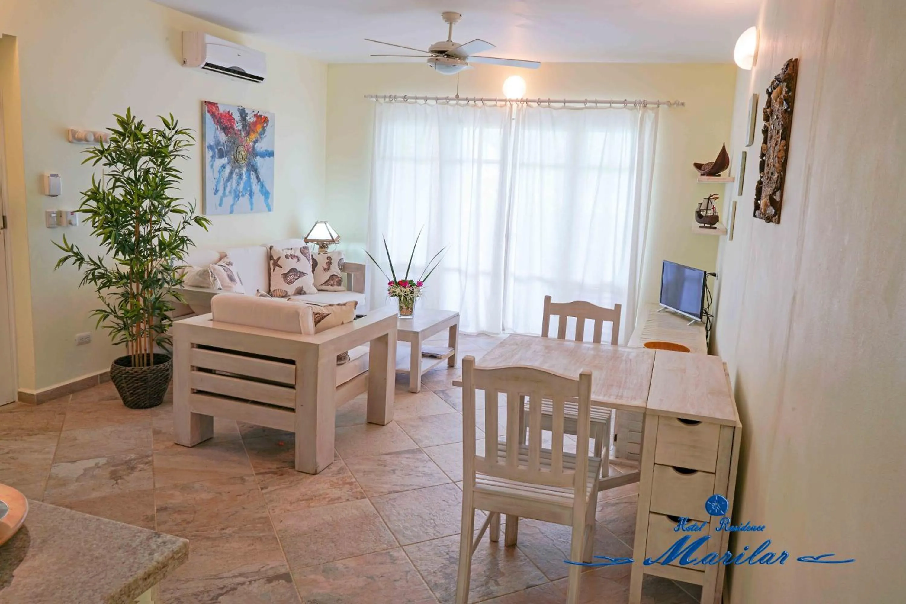 Living room in Hotel Residence Marilar