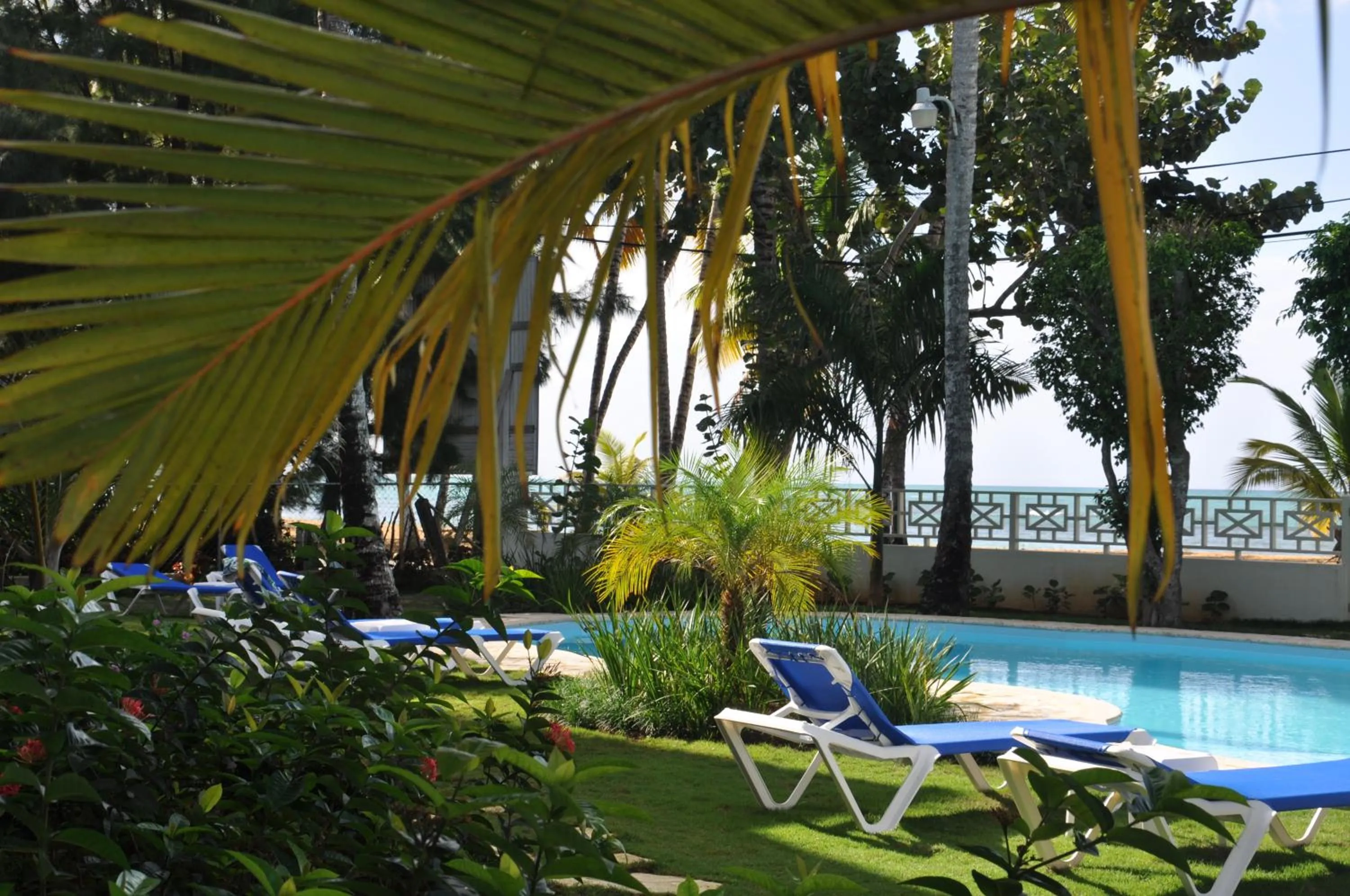 Garden in Hotel Residence Marilar