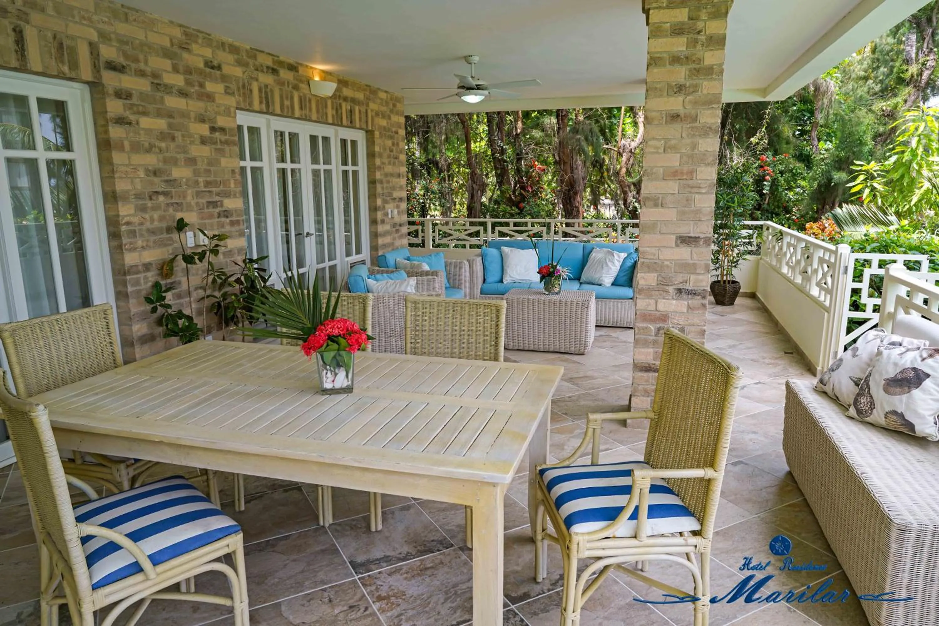 Balcony/Terrace in Hotel Residence Marilar