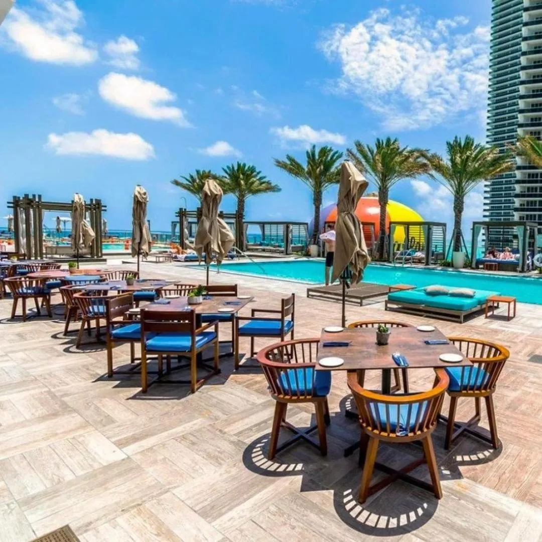 Patio in Million Dollar View at Hyde Resort And Residences
