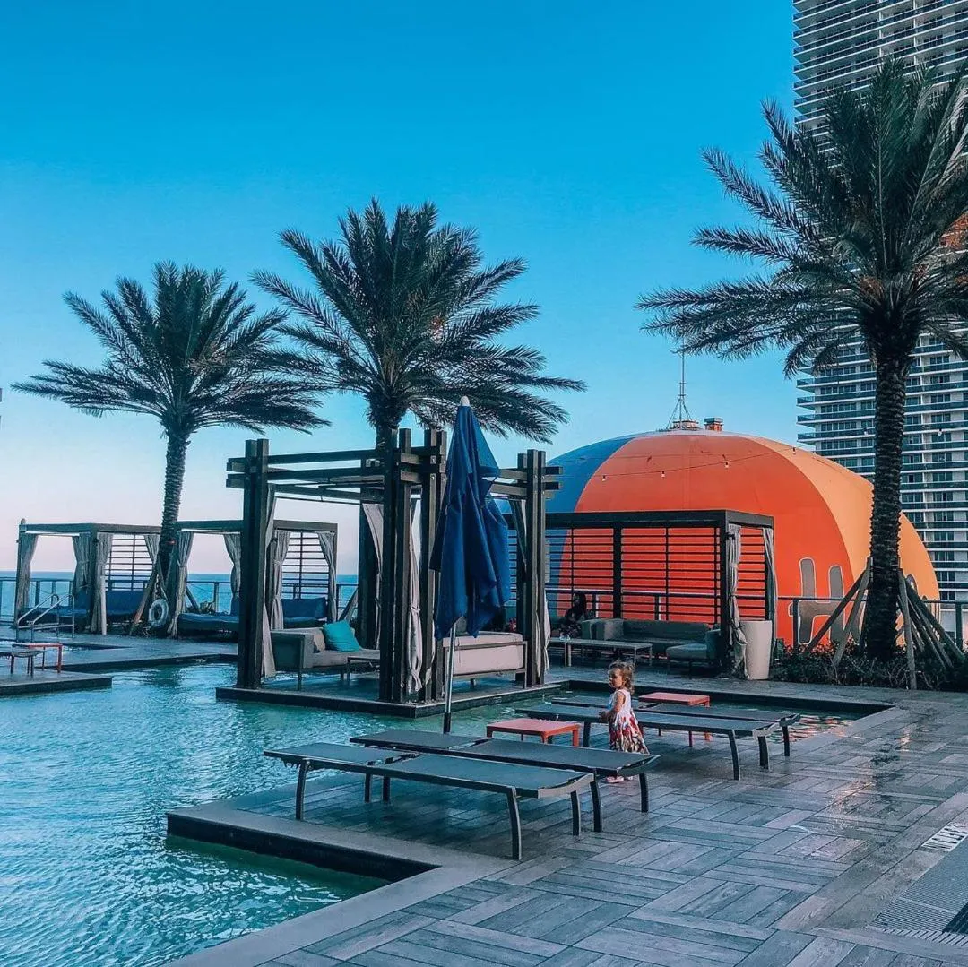 Swimming pool in Million Dollar View at Hyde Resort And Residences