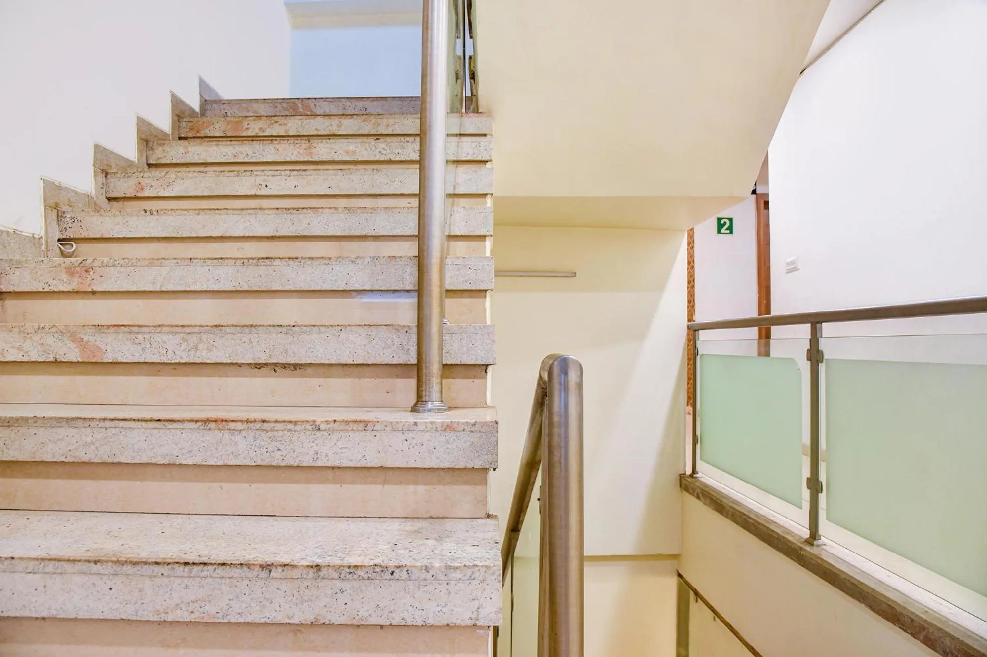 Lobby or reception in FabHotel Prime OM Palace