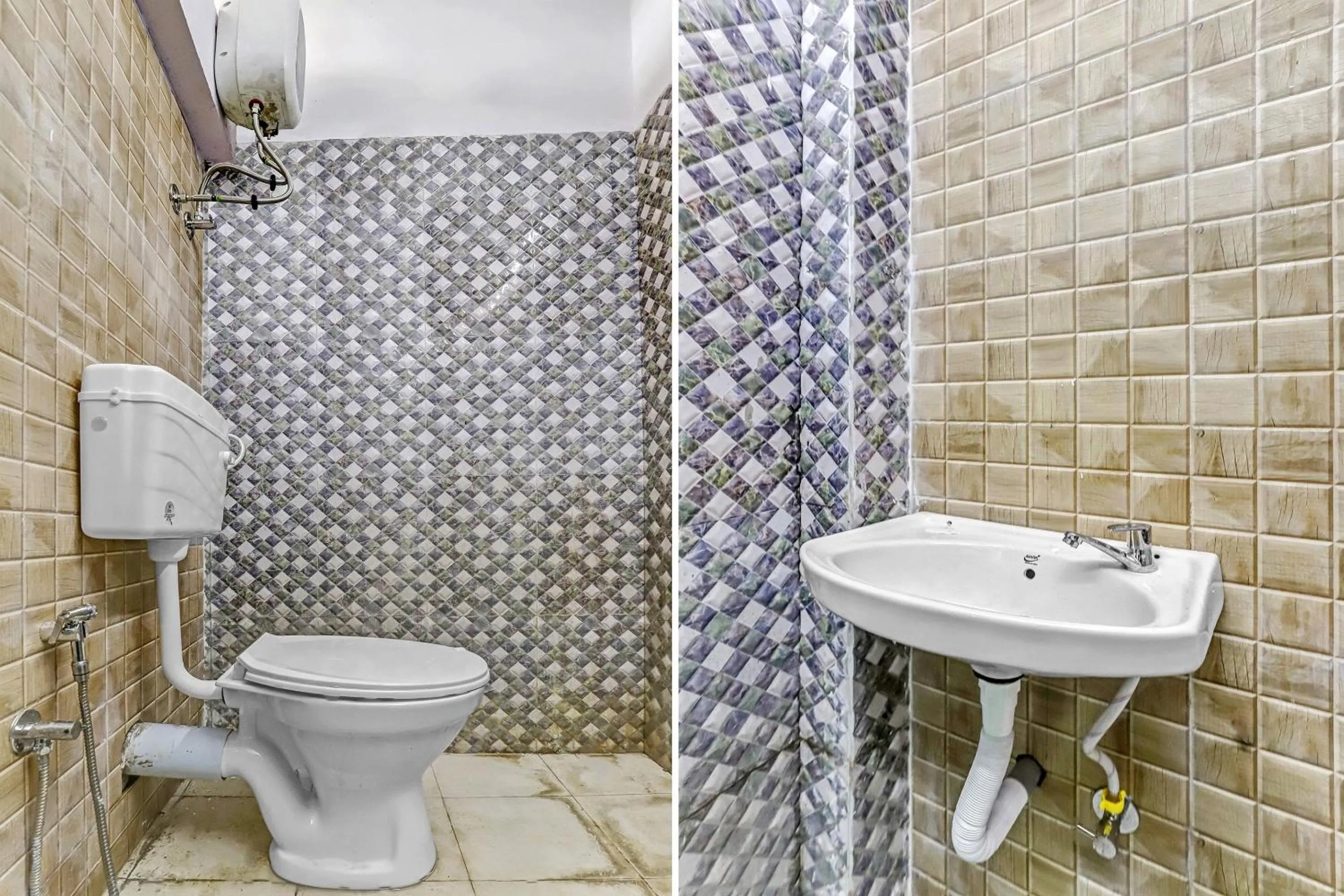 Bathroom in Hotel O Chintamani Inn Service Apartment