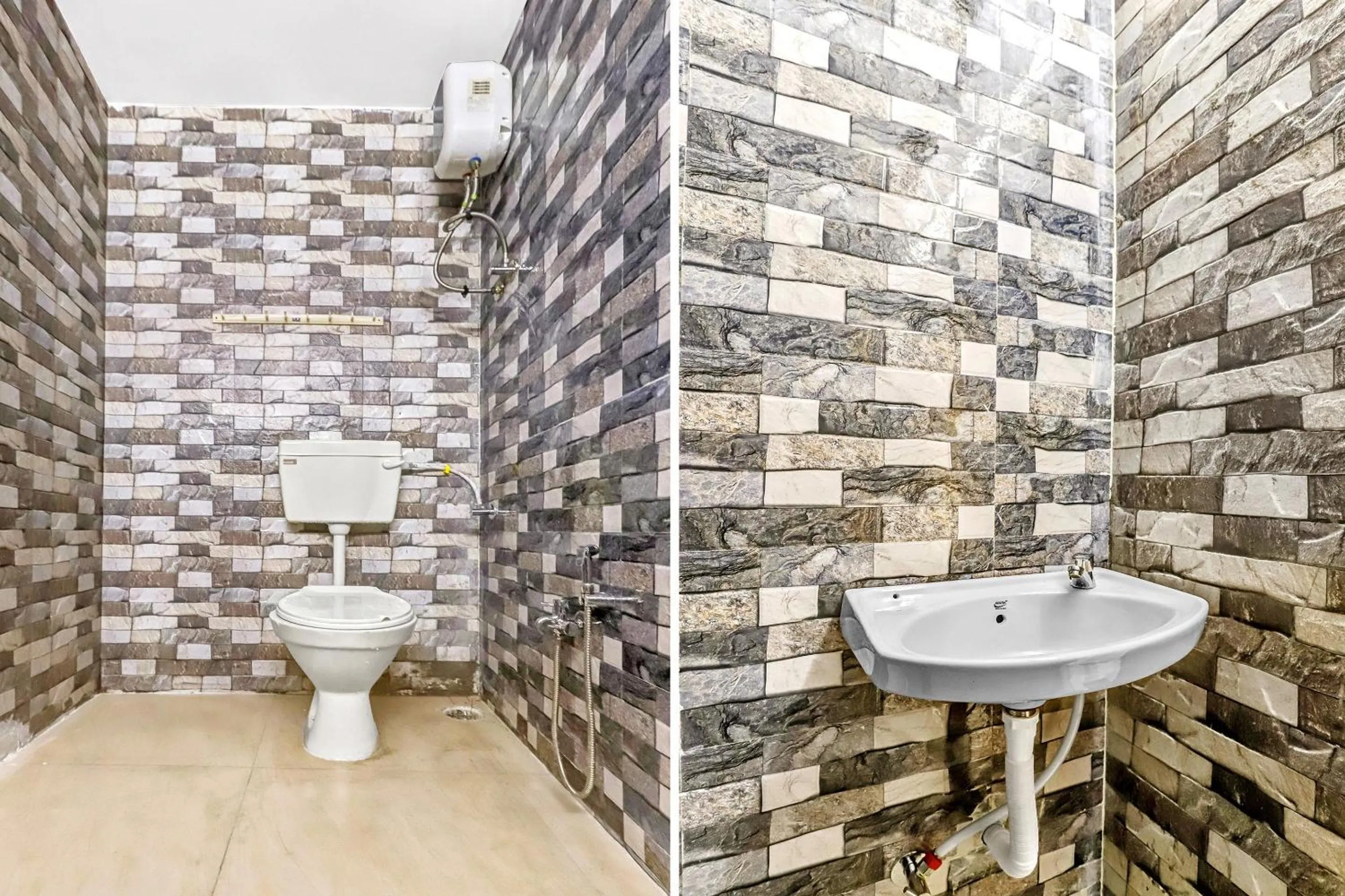 Bathroom in Hotel O Chintamani Inn Service Apartment