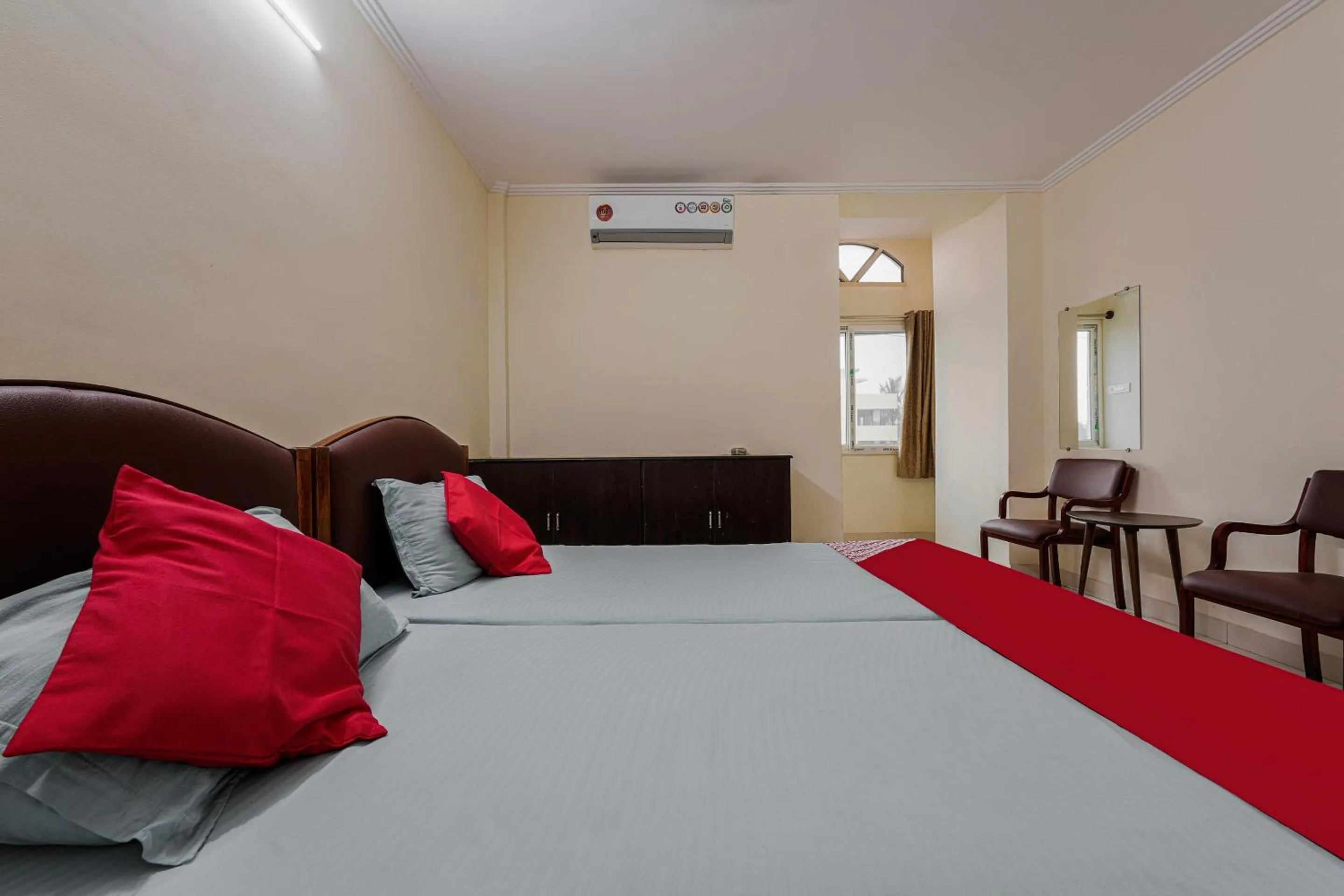 Bedroom, Bed in Hotel O SRIDEVI GRAND