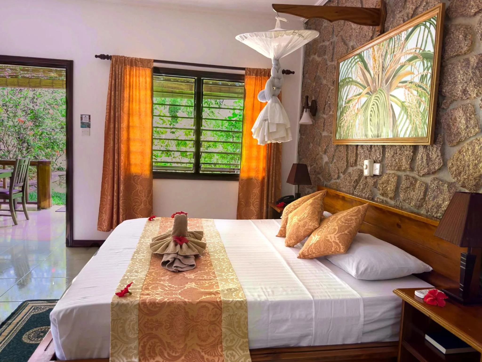 Bed in Cocotier du Rocher