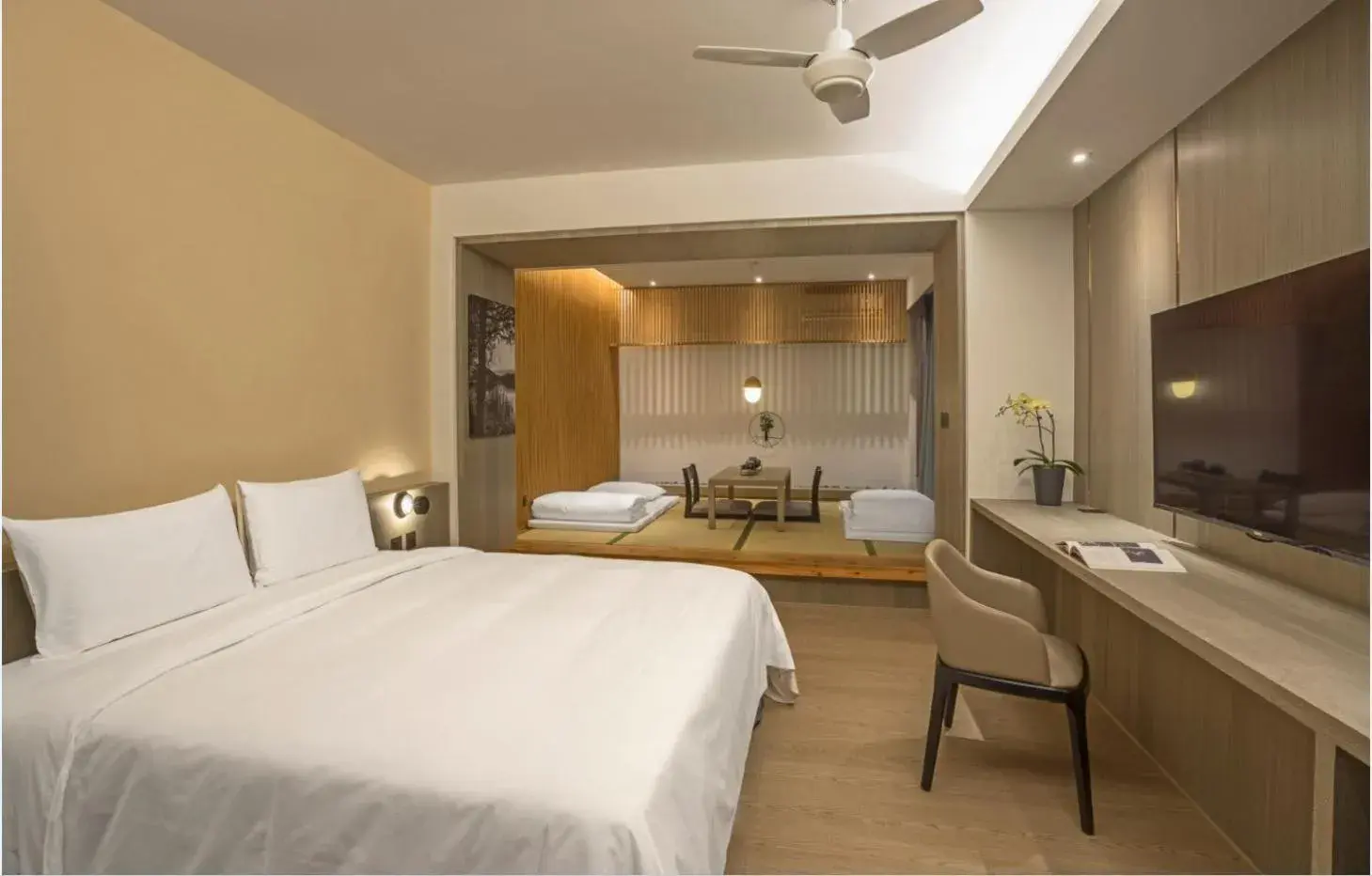 Bed in Hotelday Sun Moon Lake Bed in Hotelday Sun Moon Lake