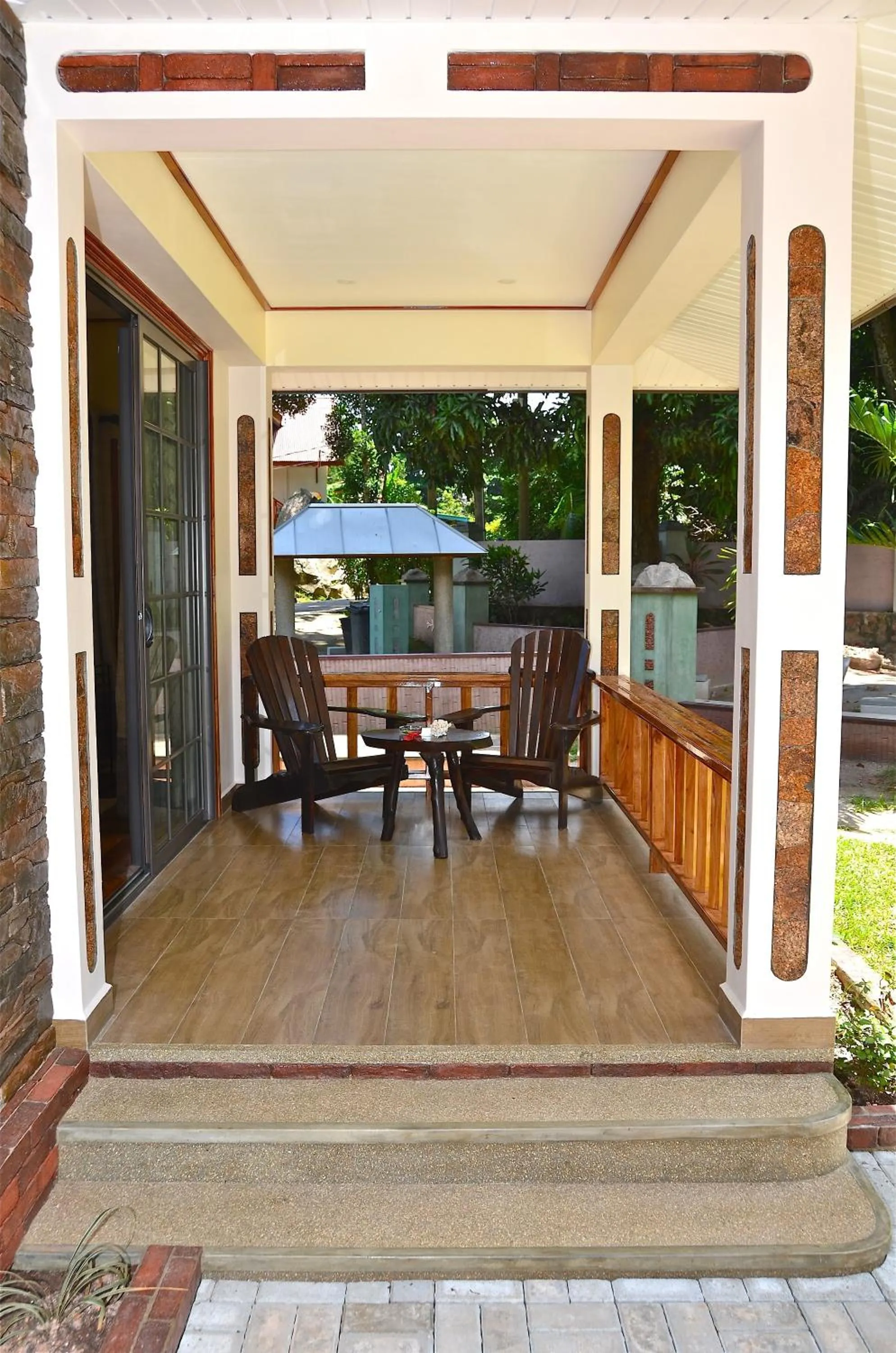 Patio in Calou Guest House