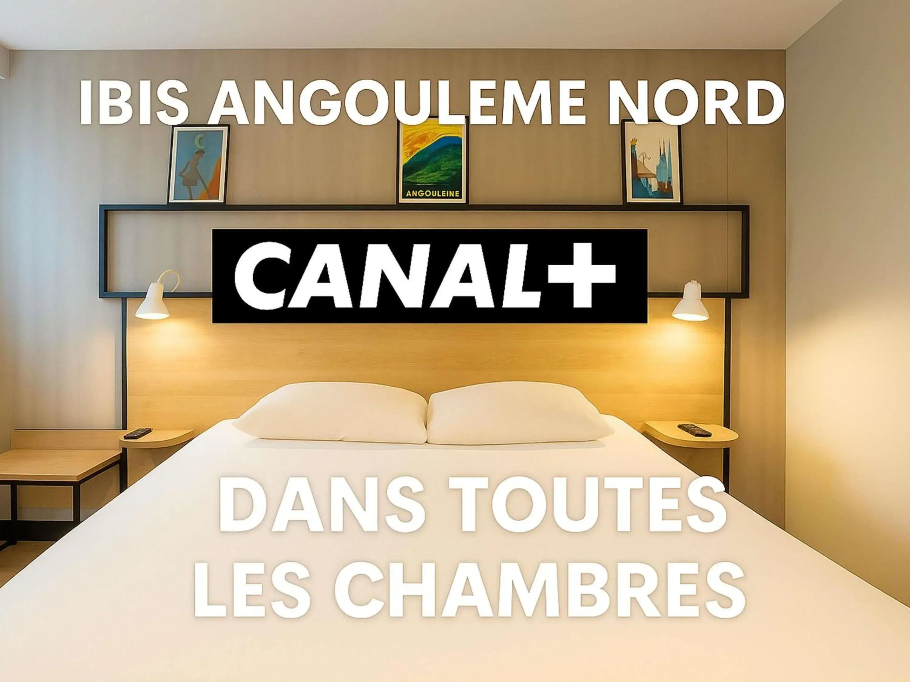 Bedroom, Bed in Ibis Angoulême Nord Bedroom, Bed in Ibis Angoulême Nord