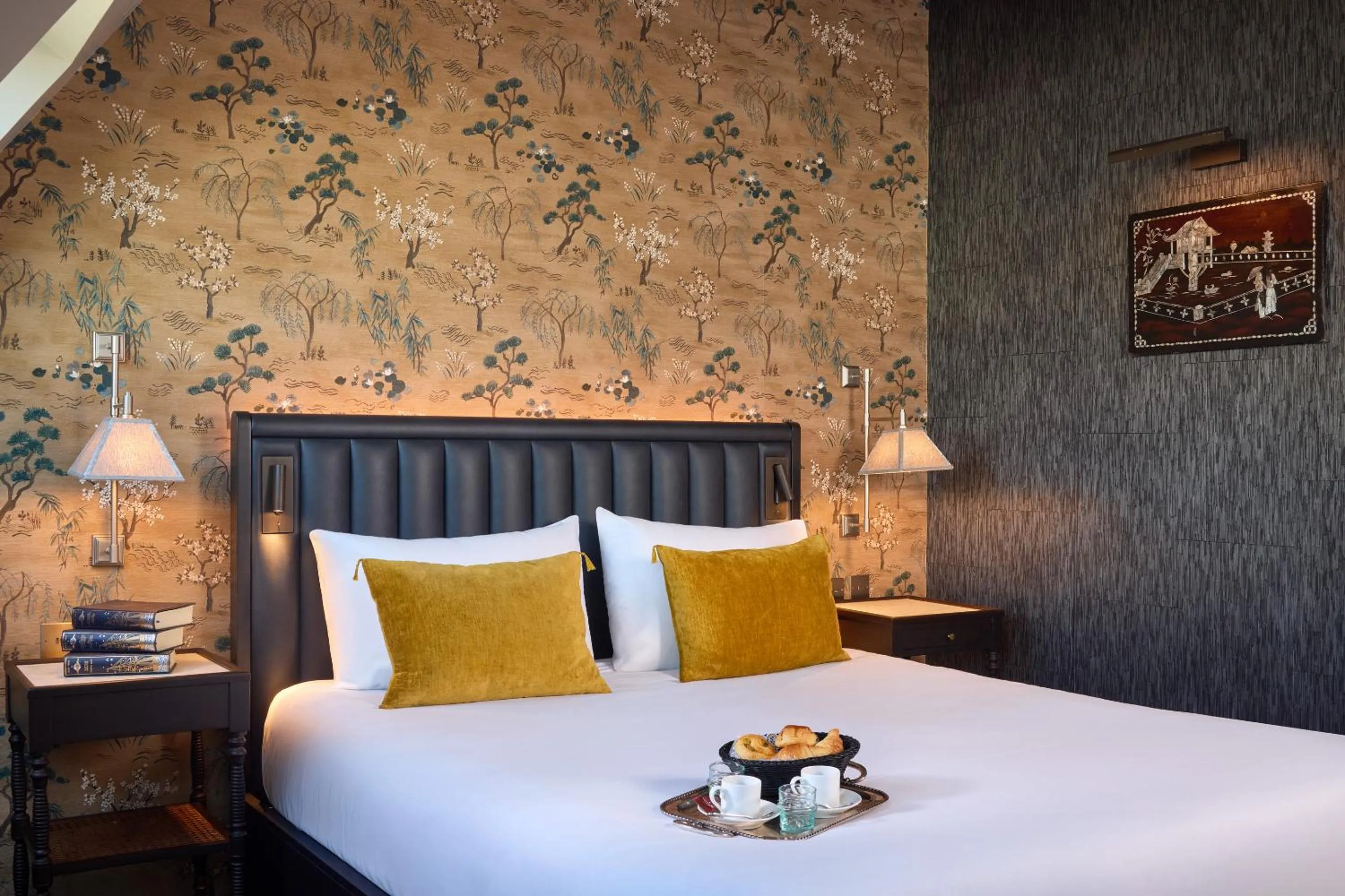 Bed in Hotel de Montesquieu