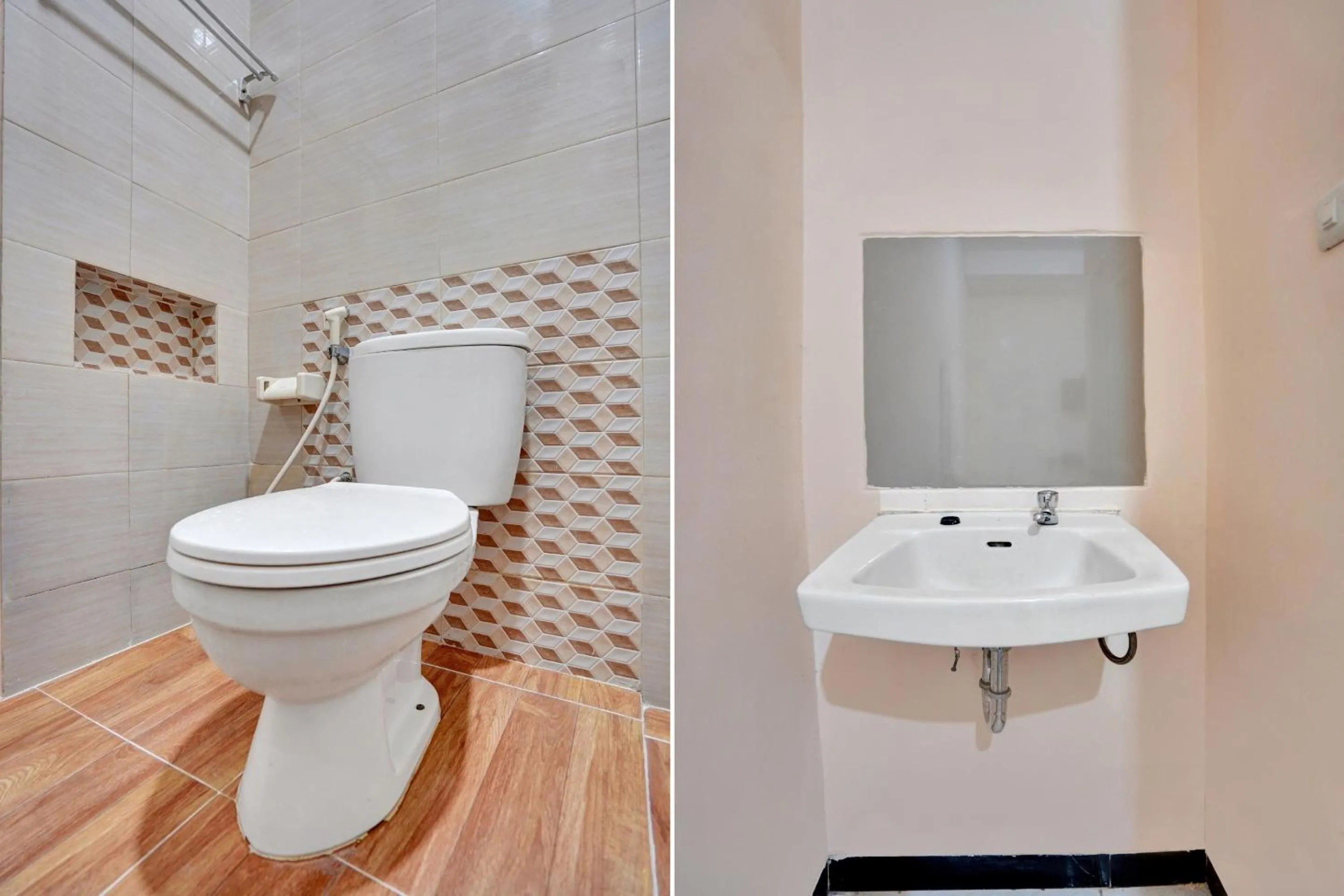 Bathroom in OYO Life 90649 Raja Residence Syariah