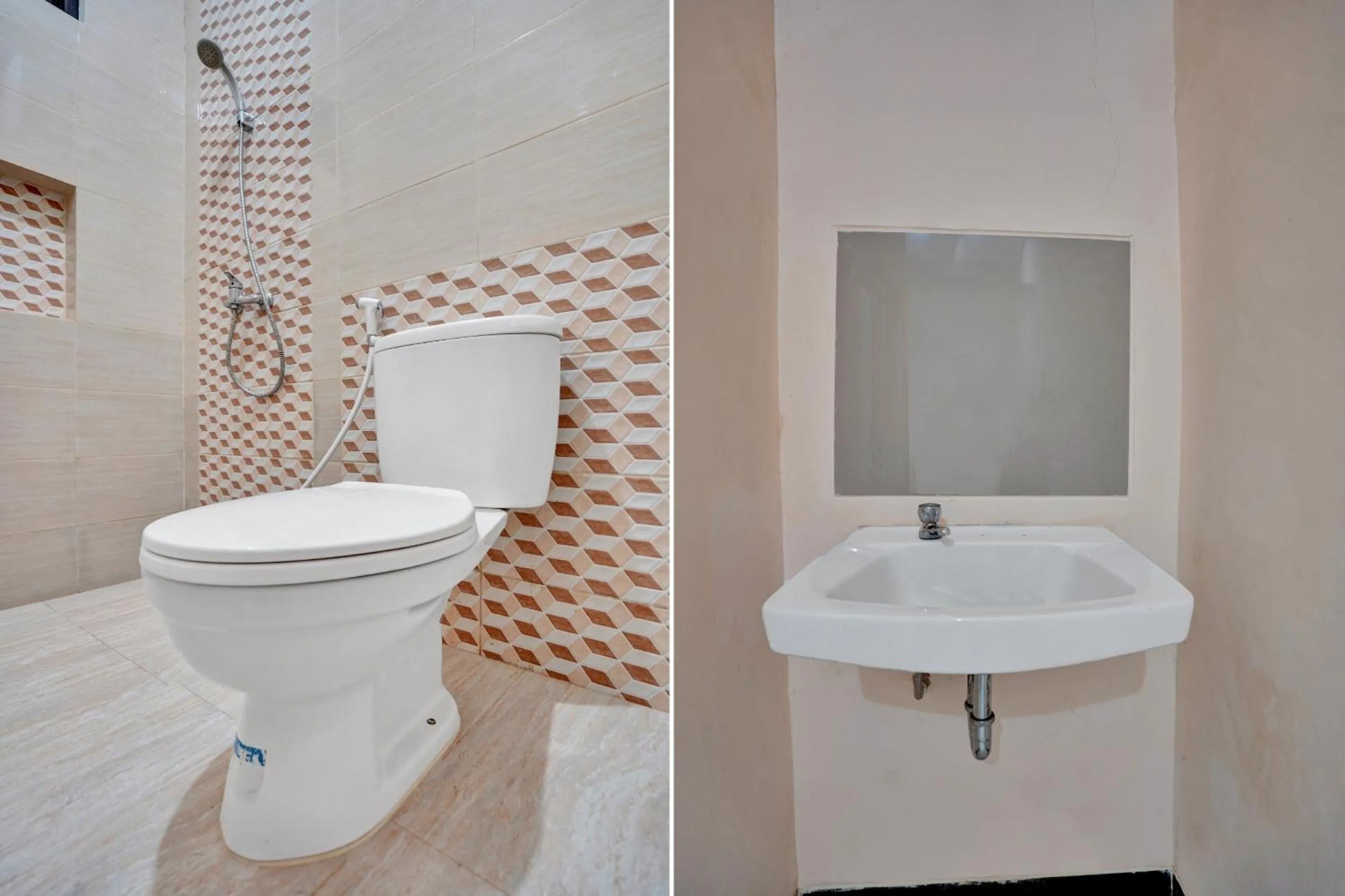 Bathroom in OYO Life 90649 Raja Residence Syariah