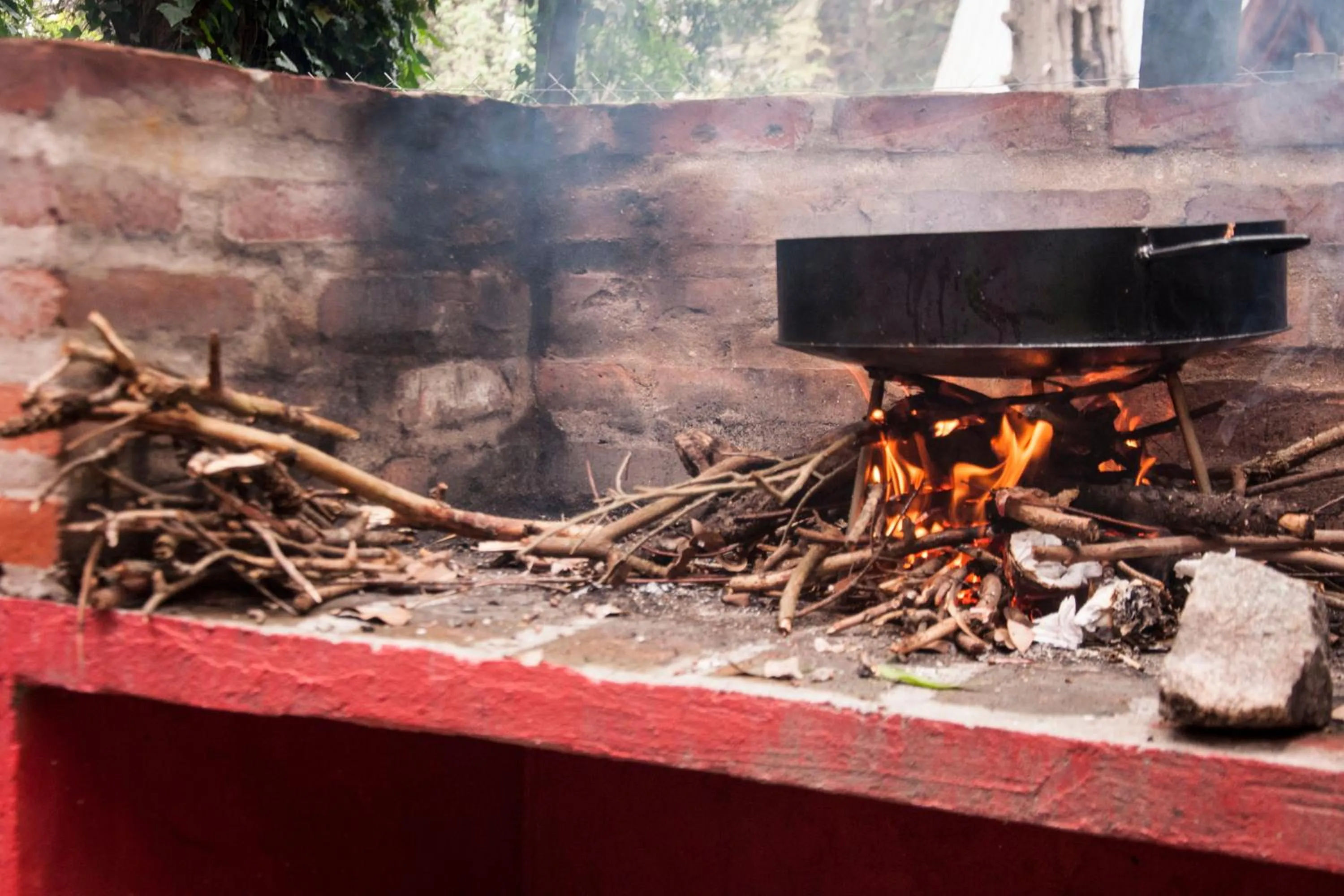 BBQ facilities in Cabañas Las Sirenas