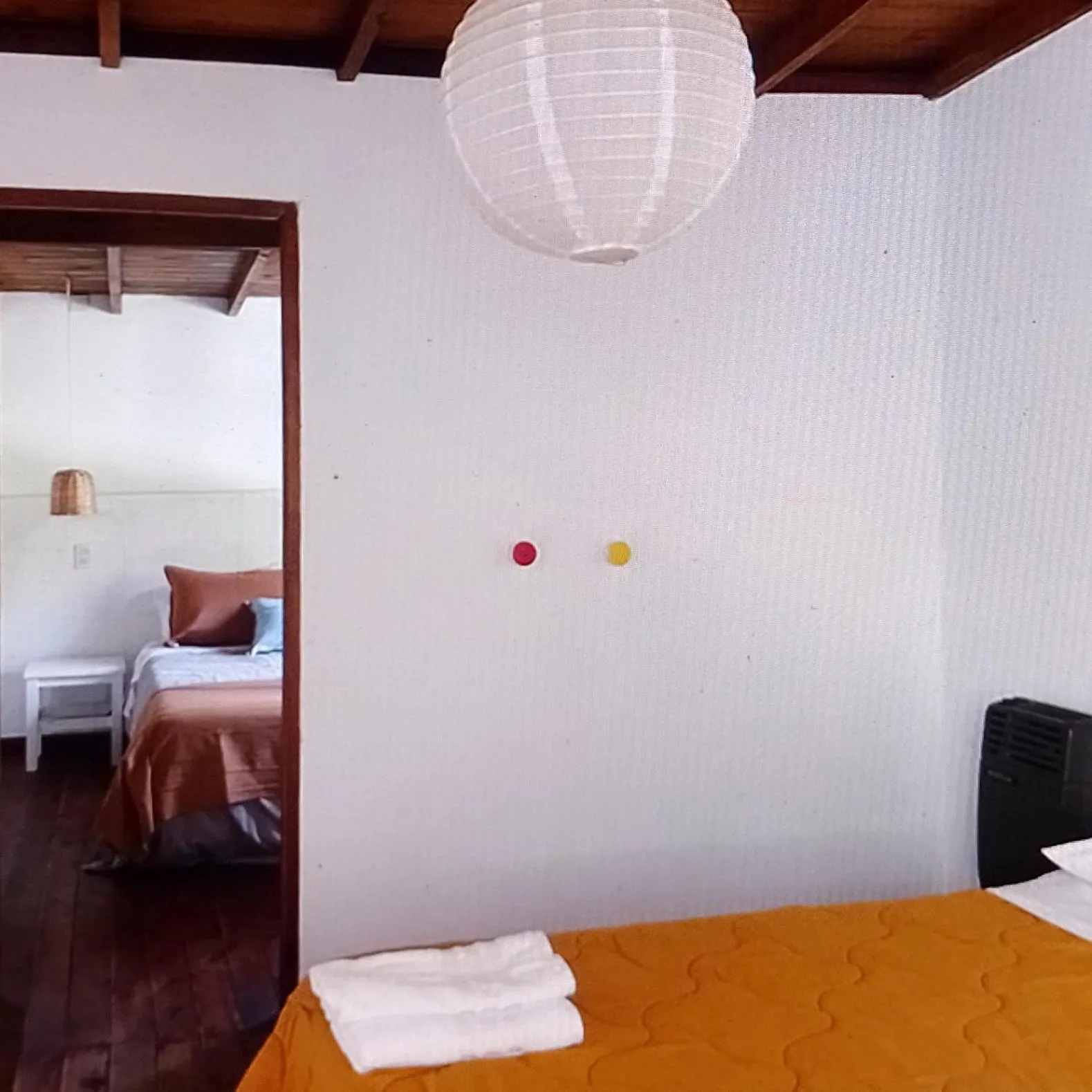 Bed in Cabañas Las Sirenas