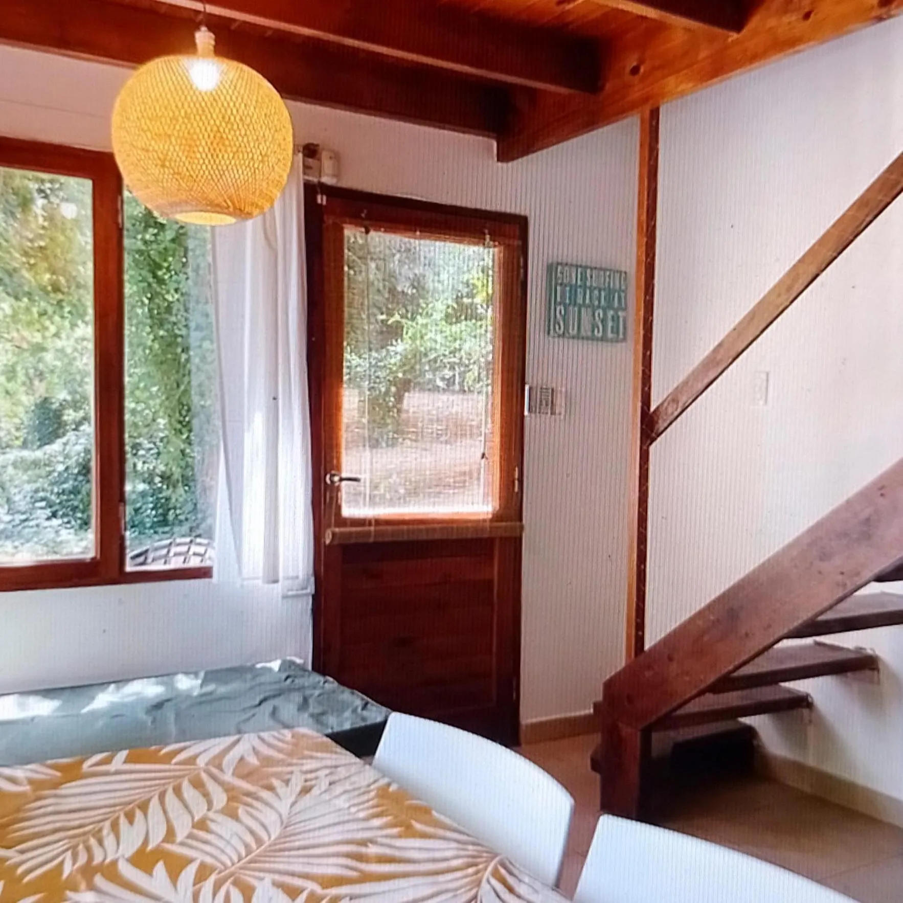 Photo of the whole room, Bed in Cabañas Las Sirenas