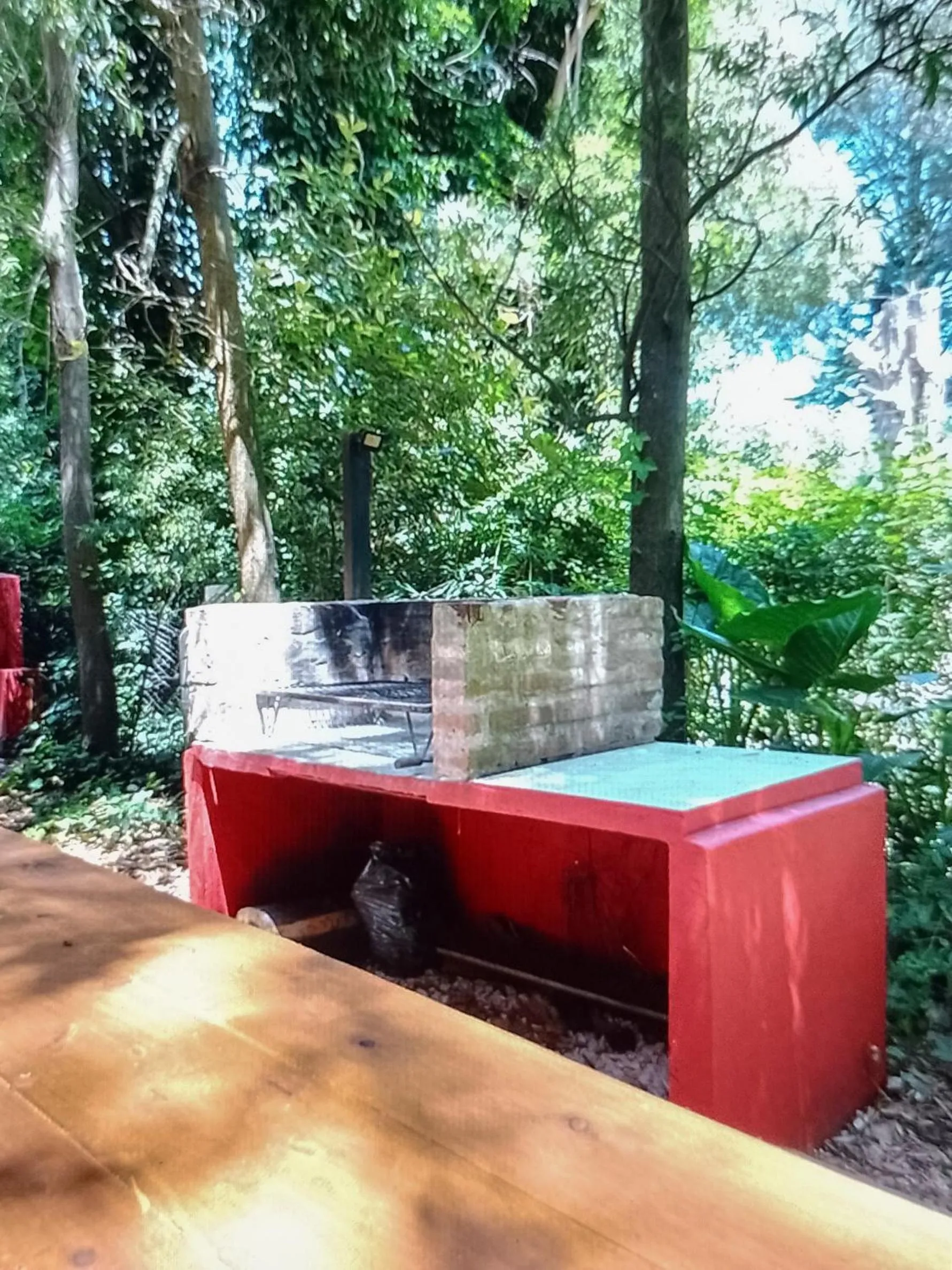 BBQ facilities in Cabañas Las Sirenas