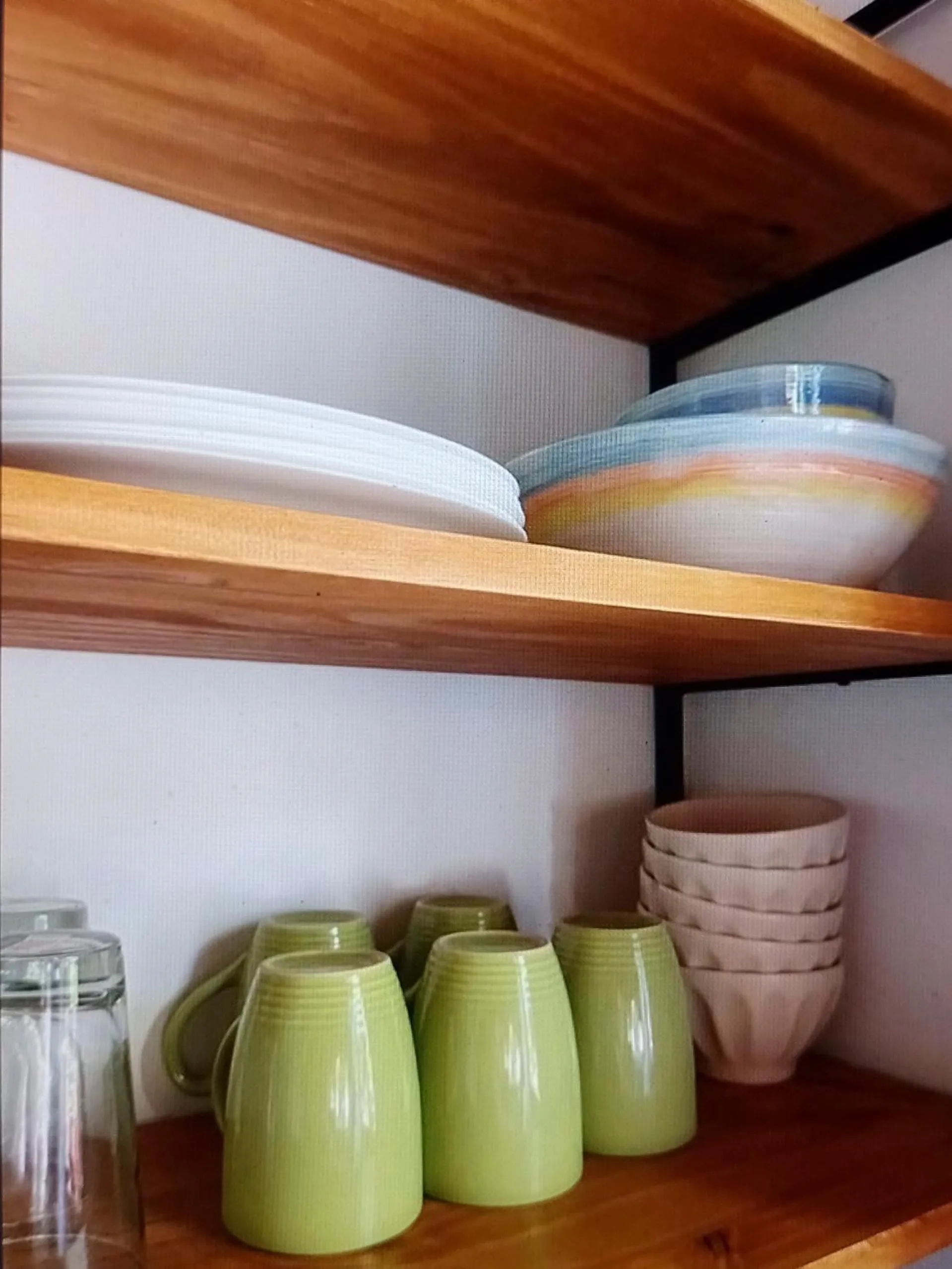 Kitchen or kitchenette in Cabañas Las Sirenas
