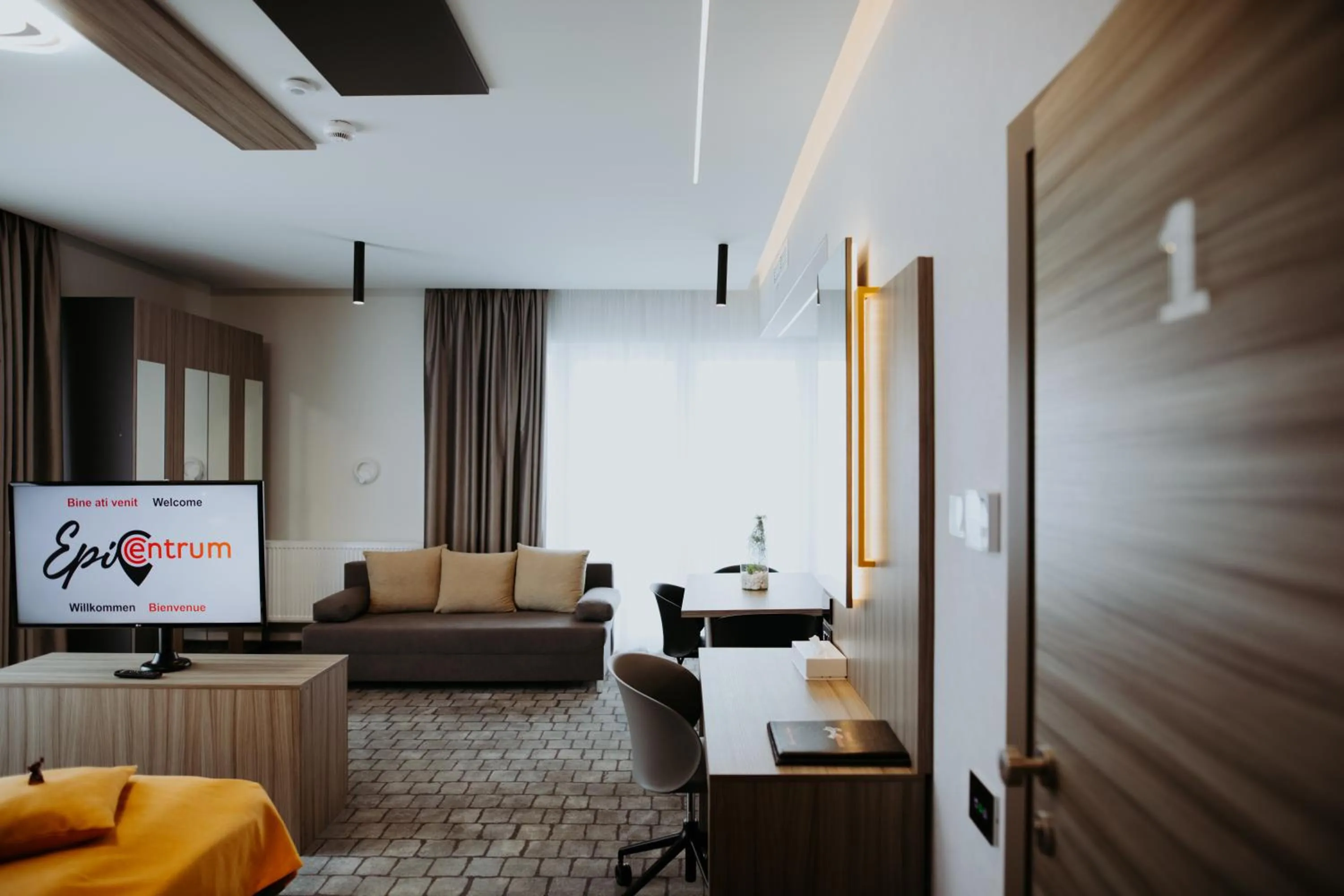 Seating area in Hotel Epic Centrum