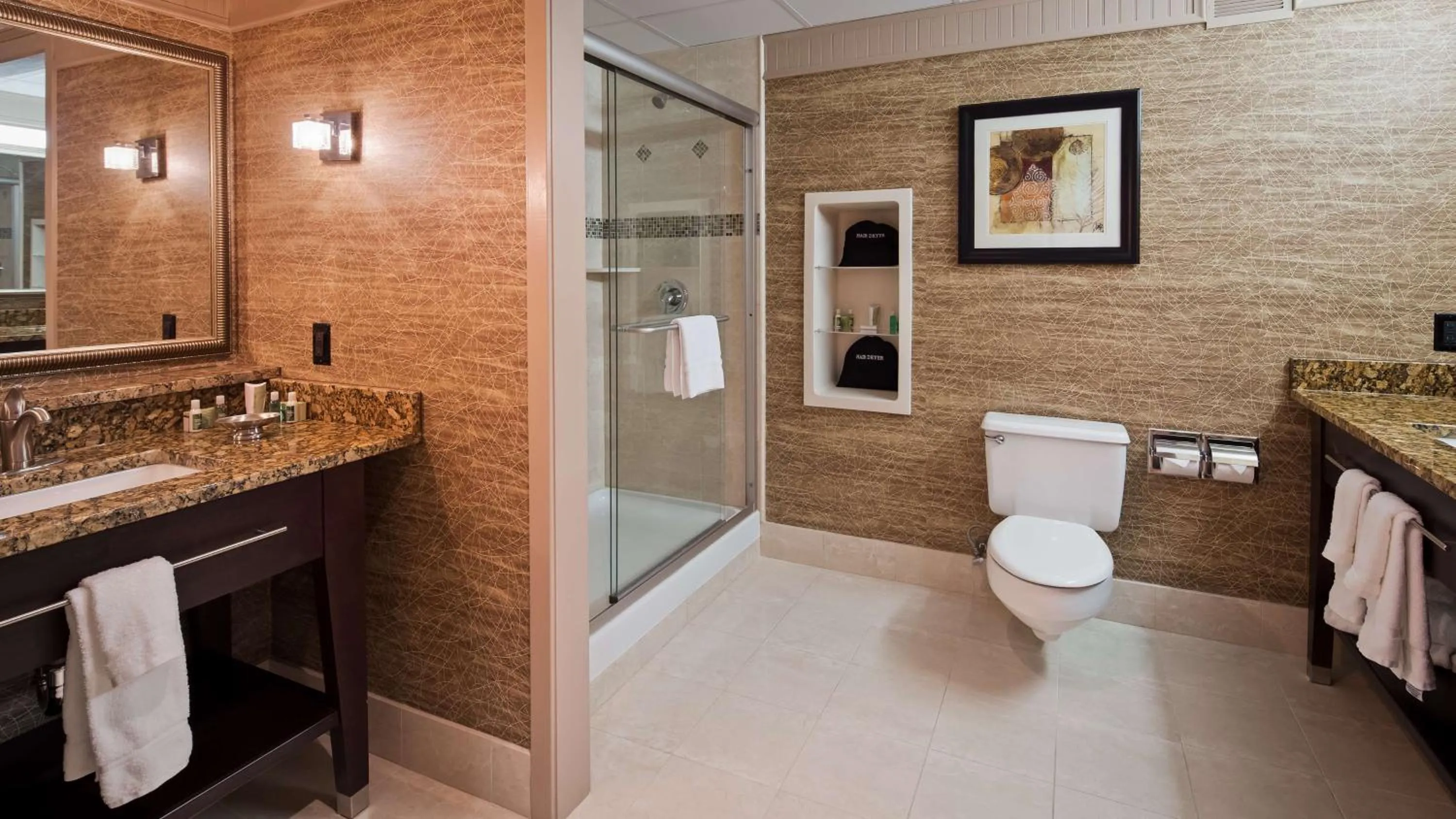 Bathroom in Best Western Plus Concordville Hotel