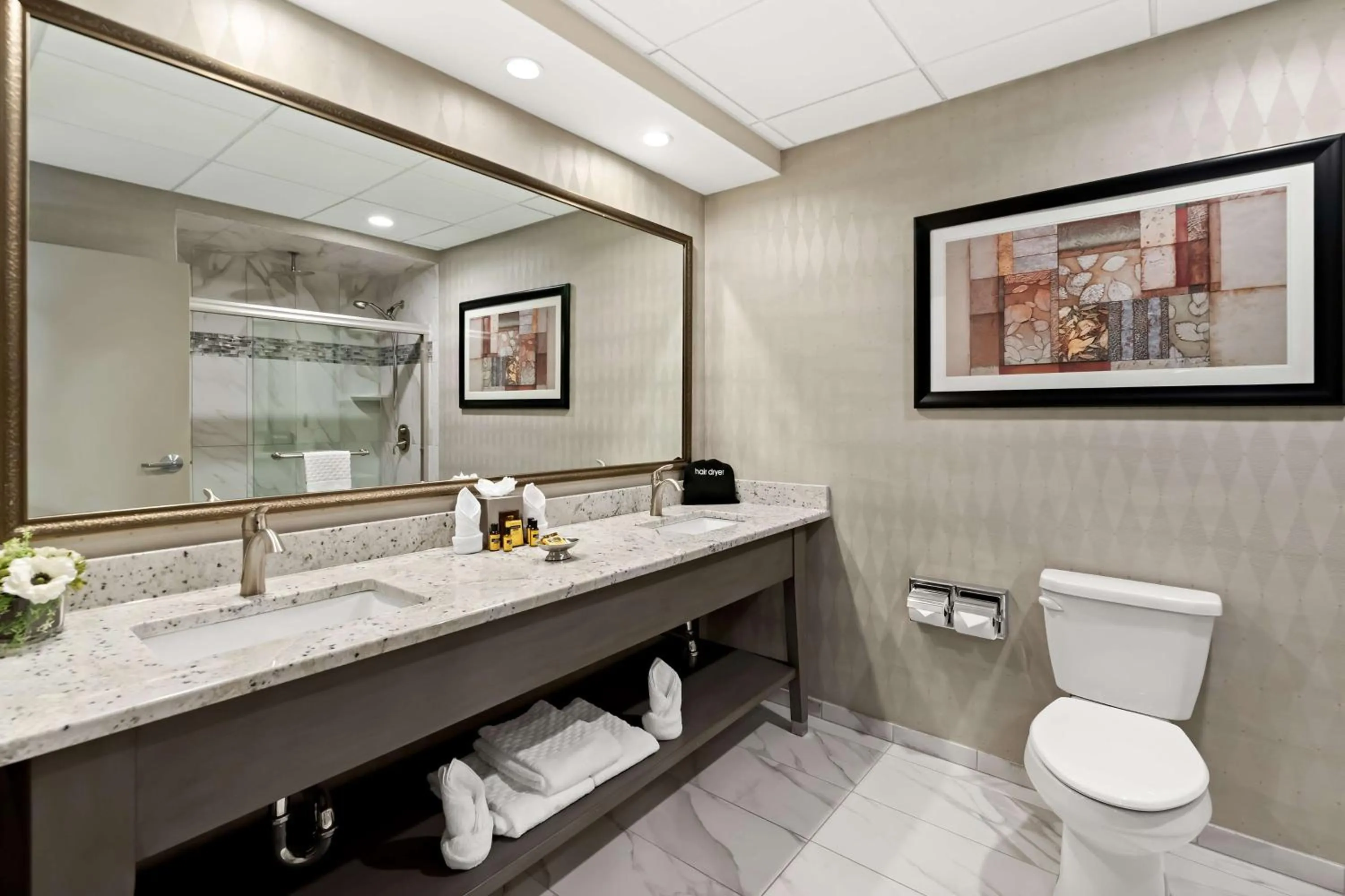 Bathroom in Best Western Plus Concordville Hotel