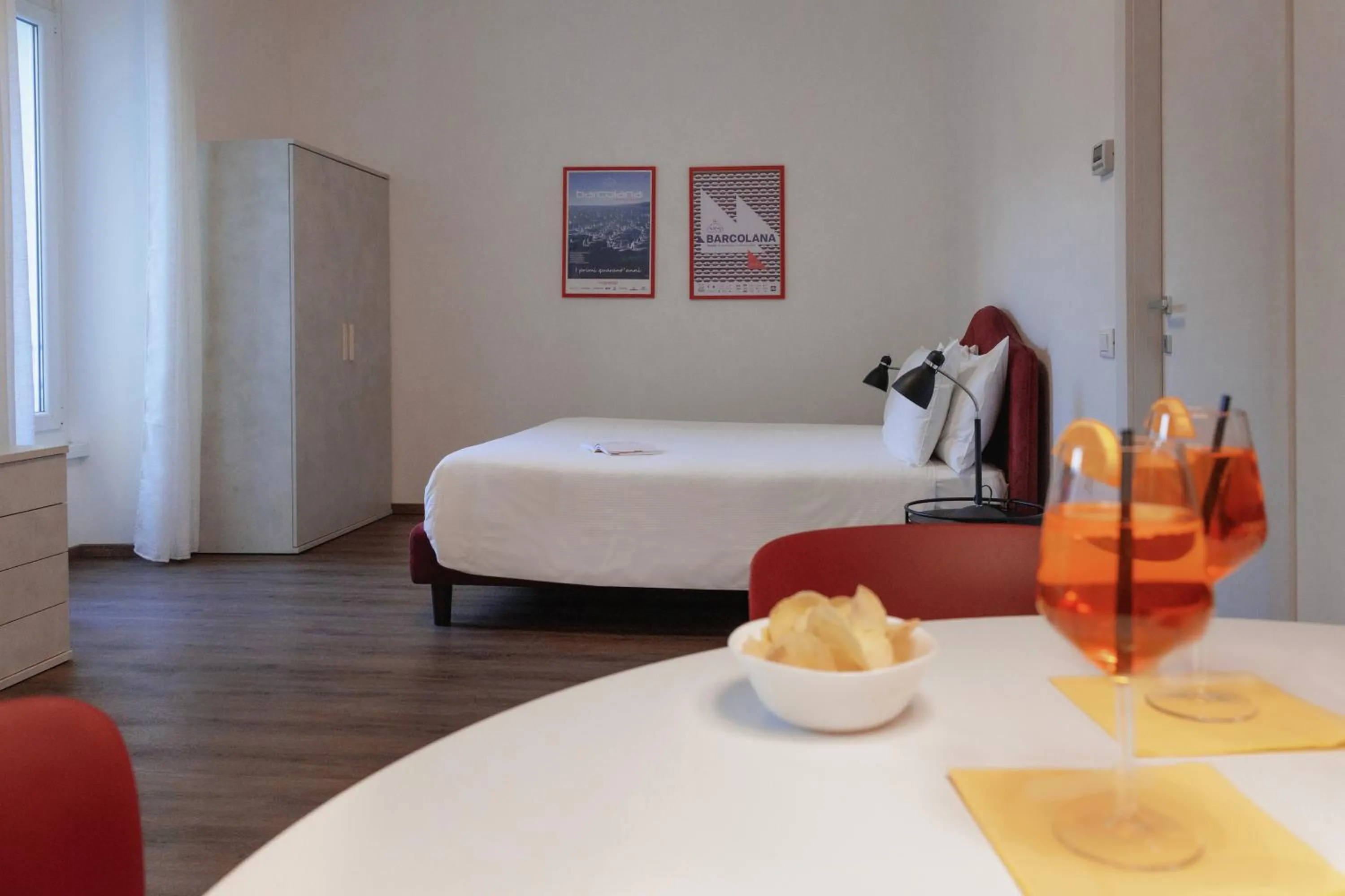 Photo of the whole room, Bed in Residence Piazza Giotti 8