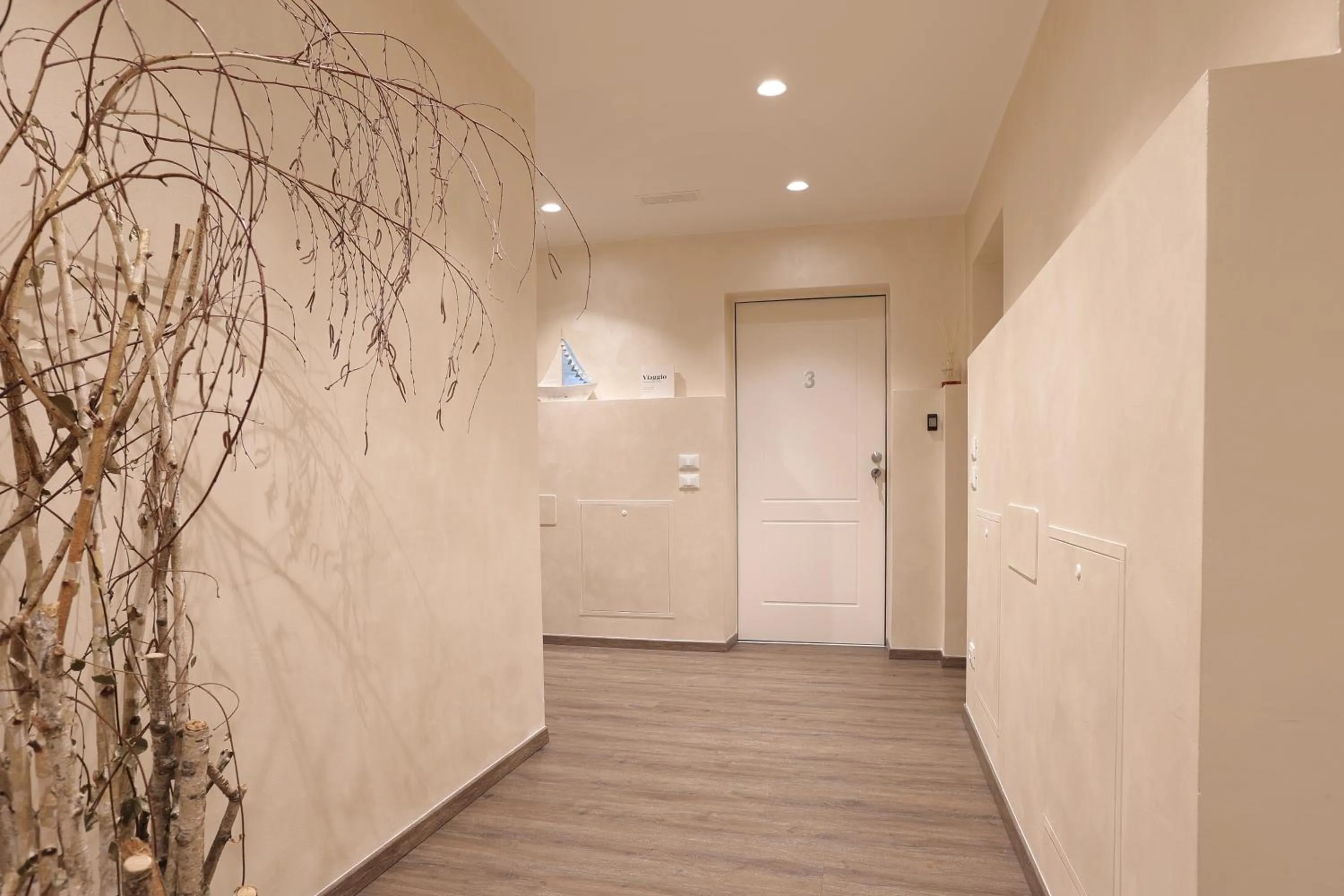 Lobby or reception in Residence Piazza Giotti 8