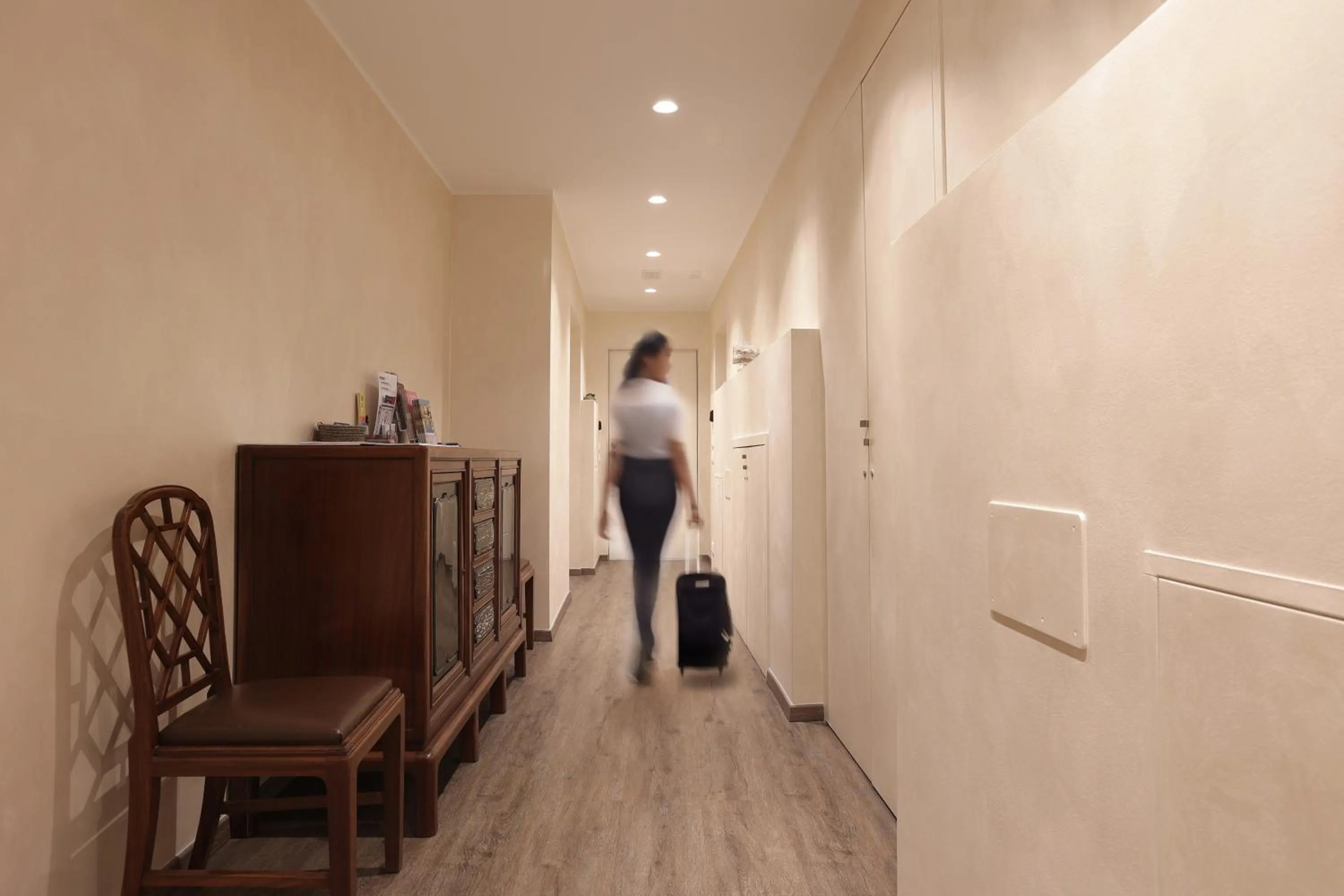 Lobby or reception in Residence Piazza Giotti 8