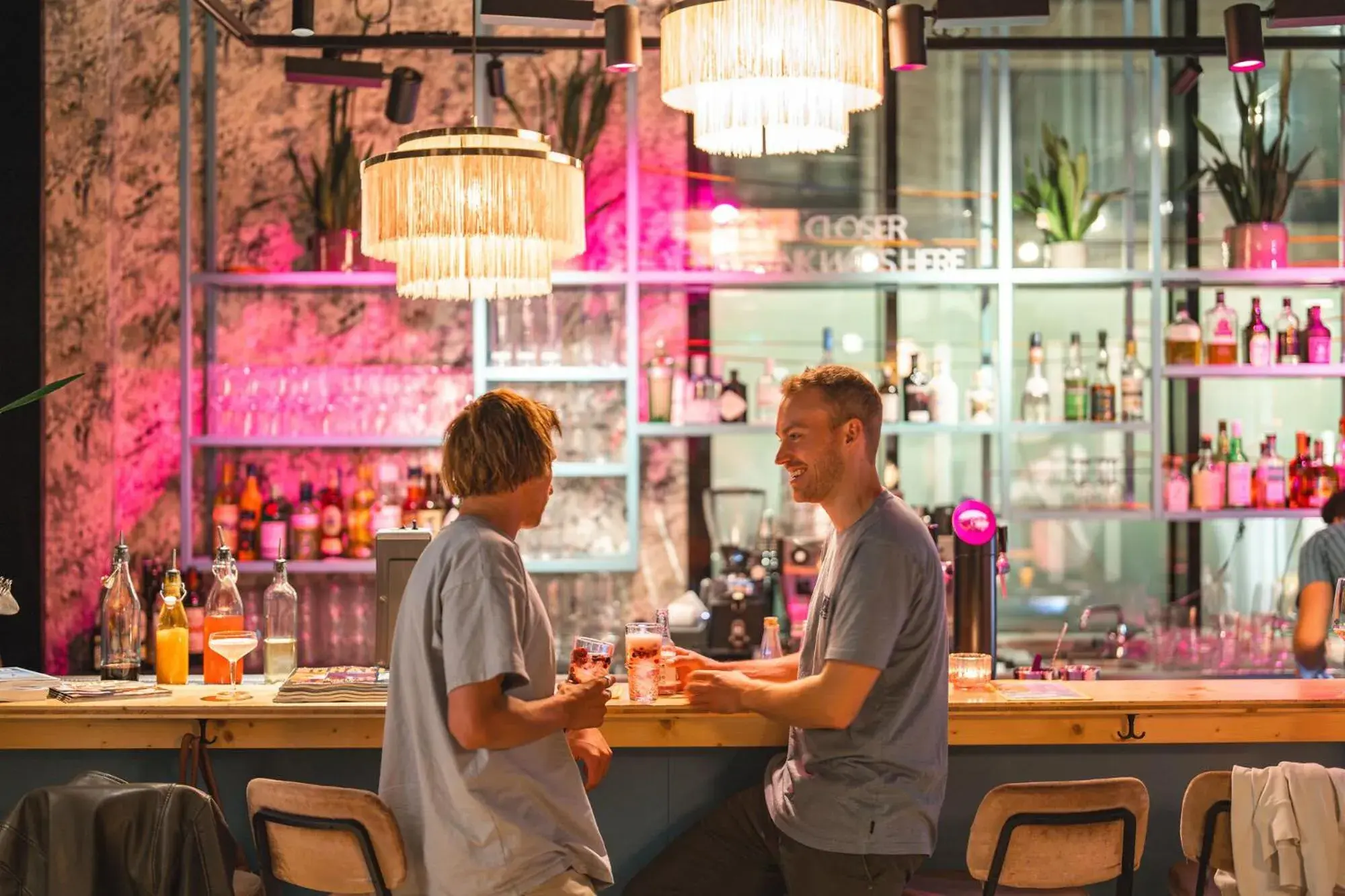 Lounge or bar in Urban Nature St Peter-Ording Lounge or bar in Urban Nature St Peter-Ording