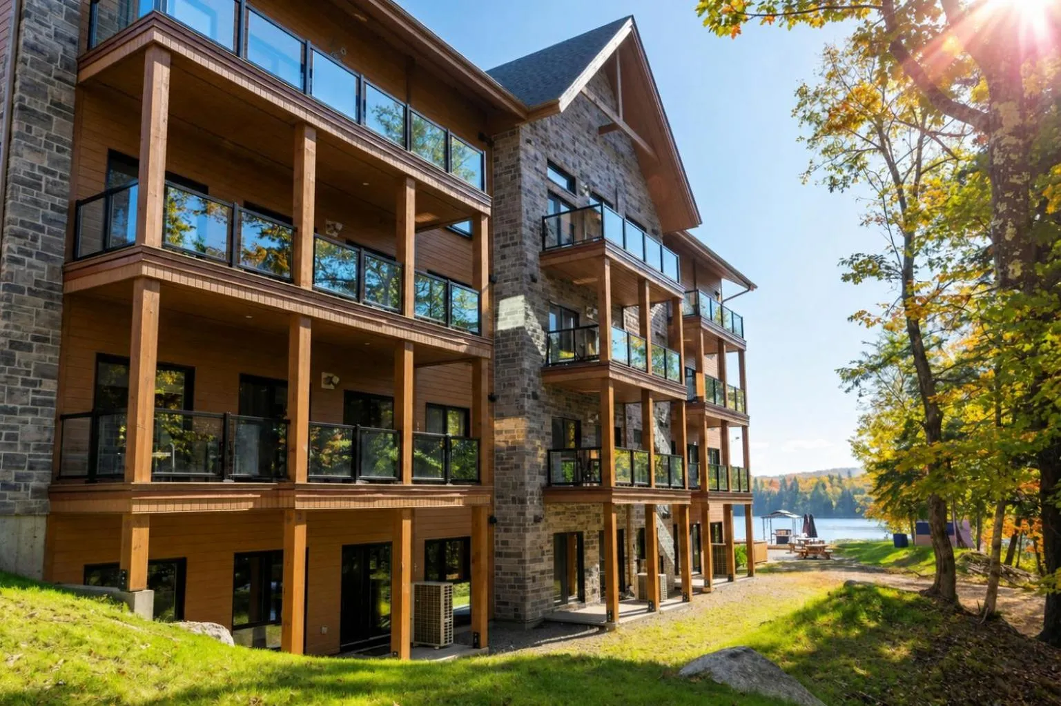 Property building in Château Morritt