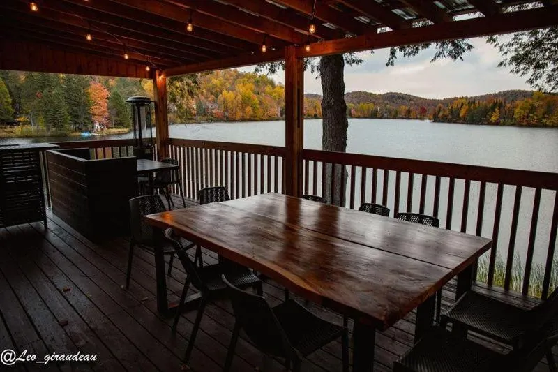 Dining area in Château Morritt
