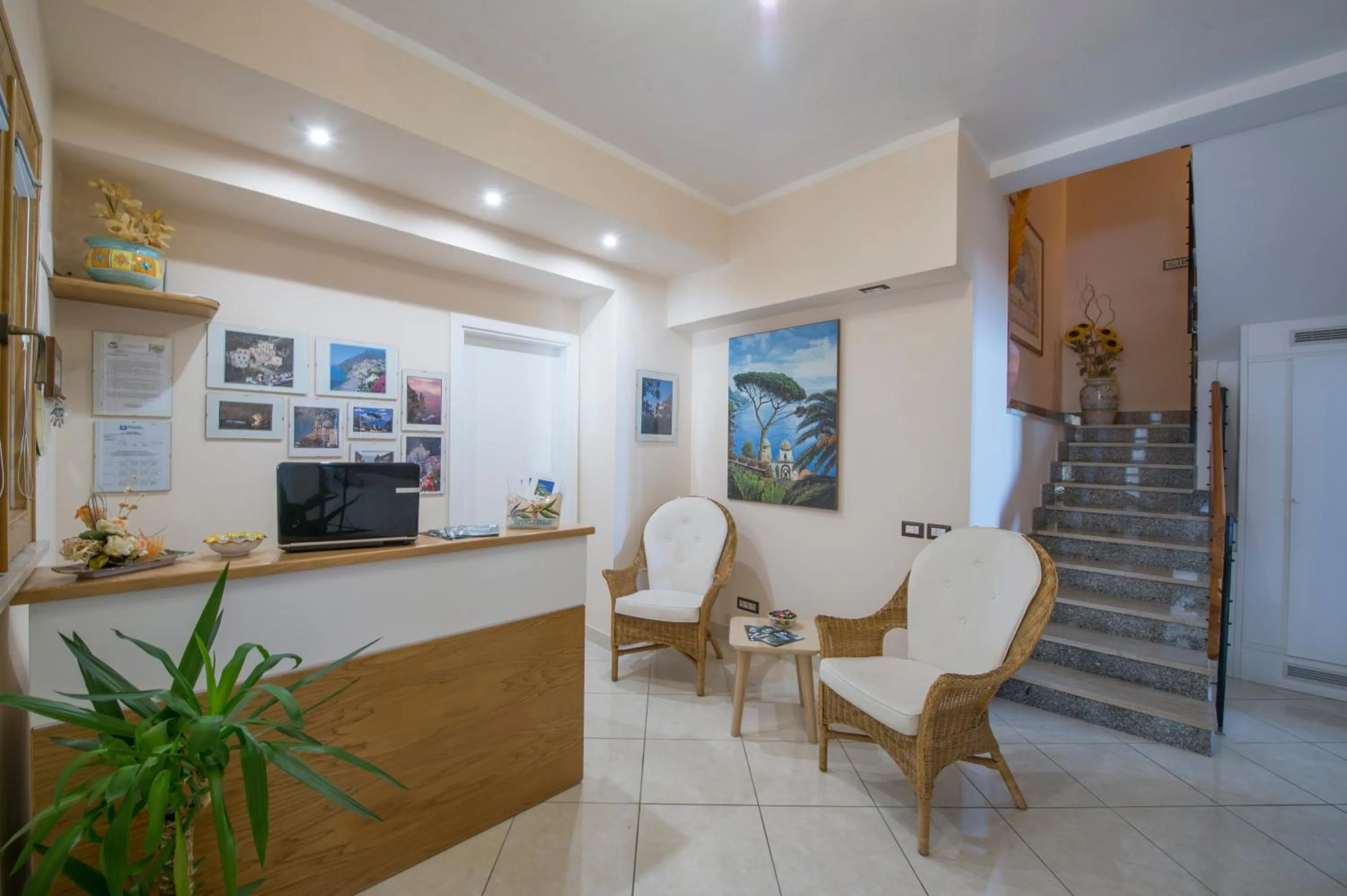 Lobby or reception in B&B Il Nespolo