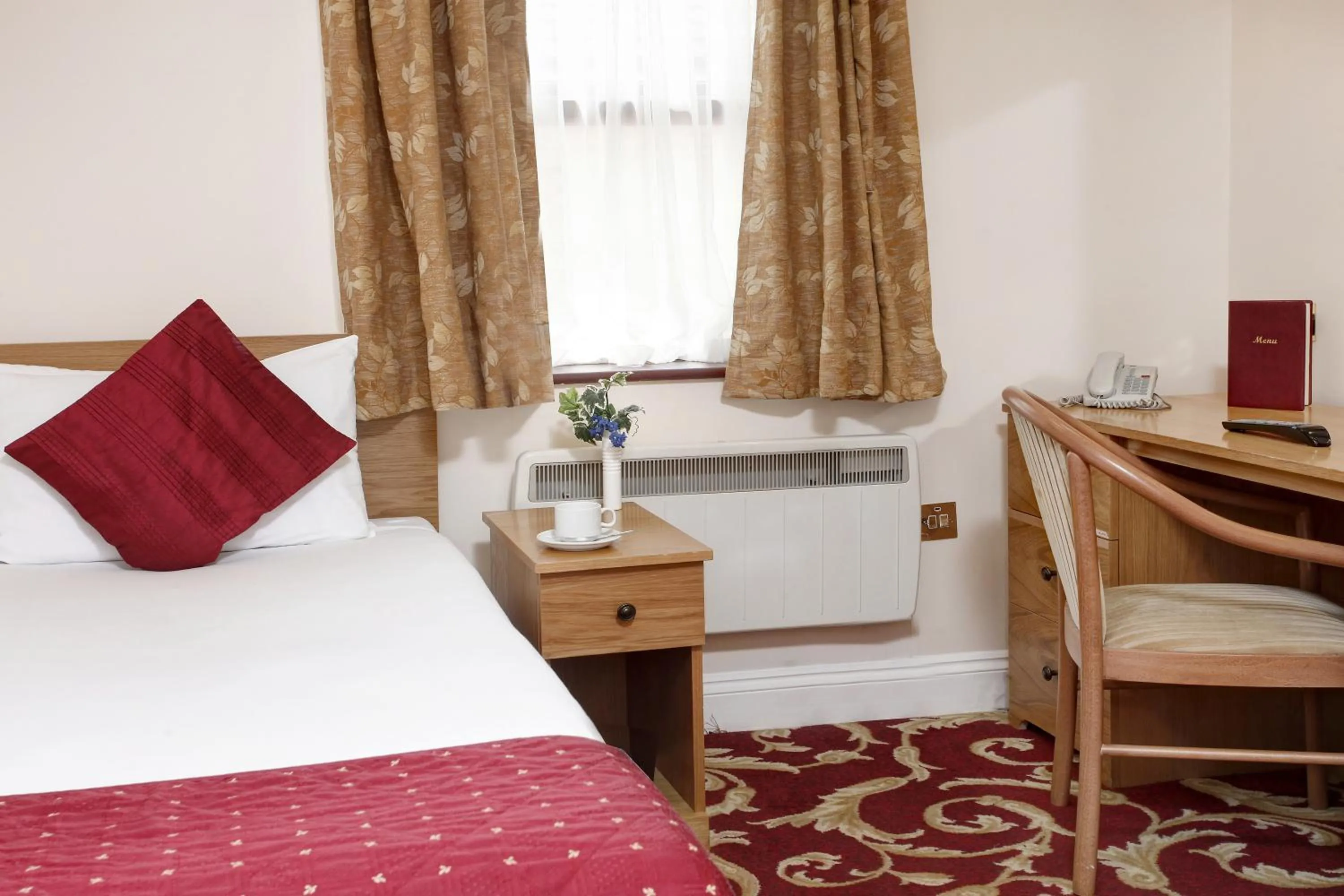 Decorative detail, Bed in Best Western Greater London