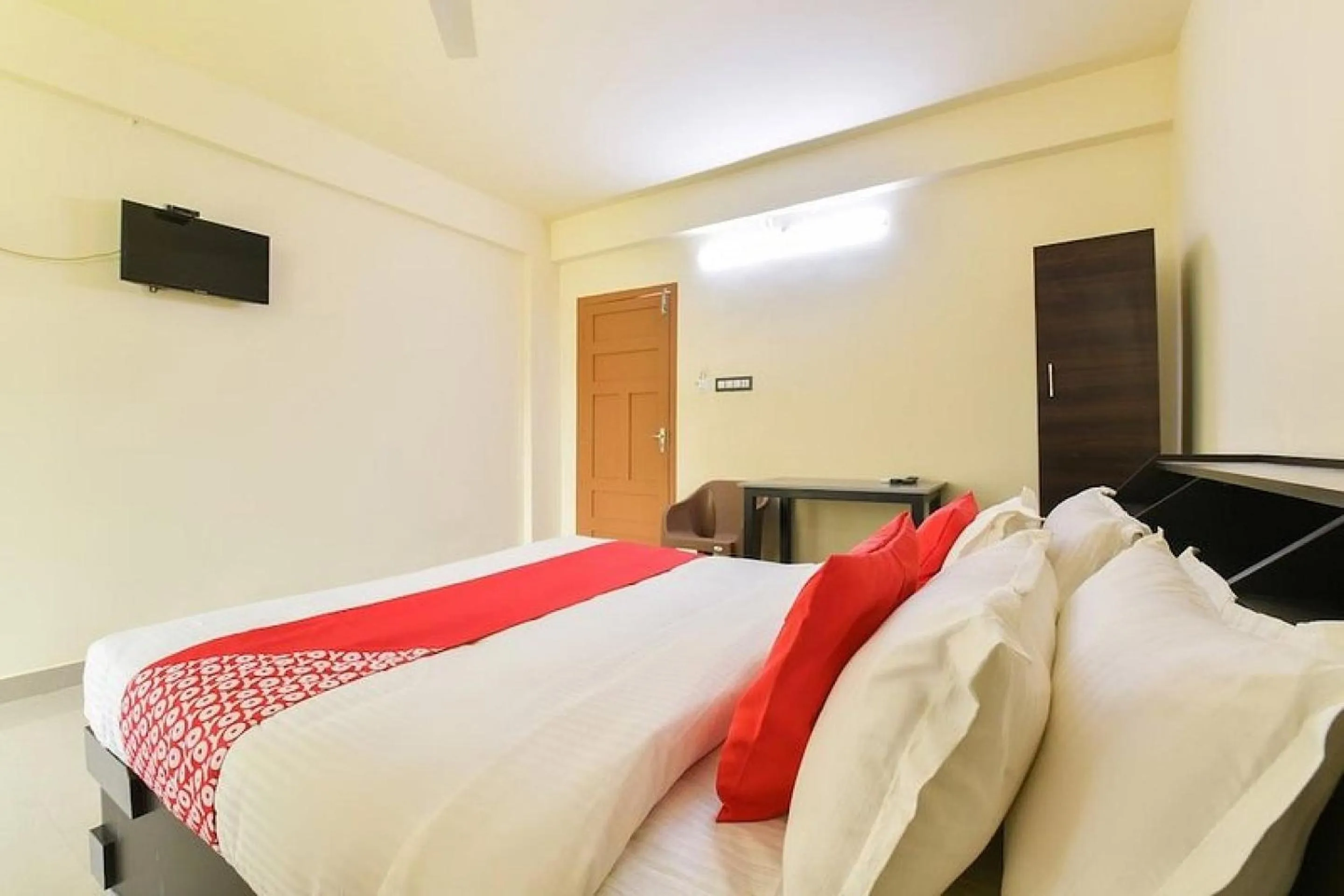 Bedroom, Bed in Hotel O VR Lodge