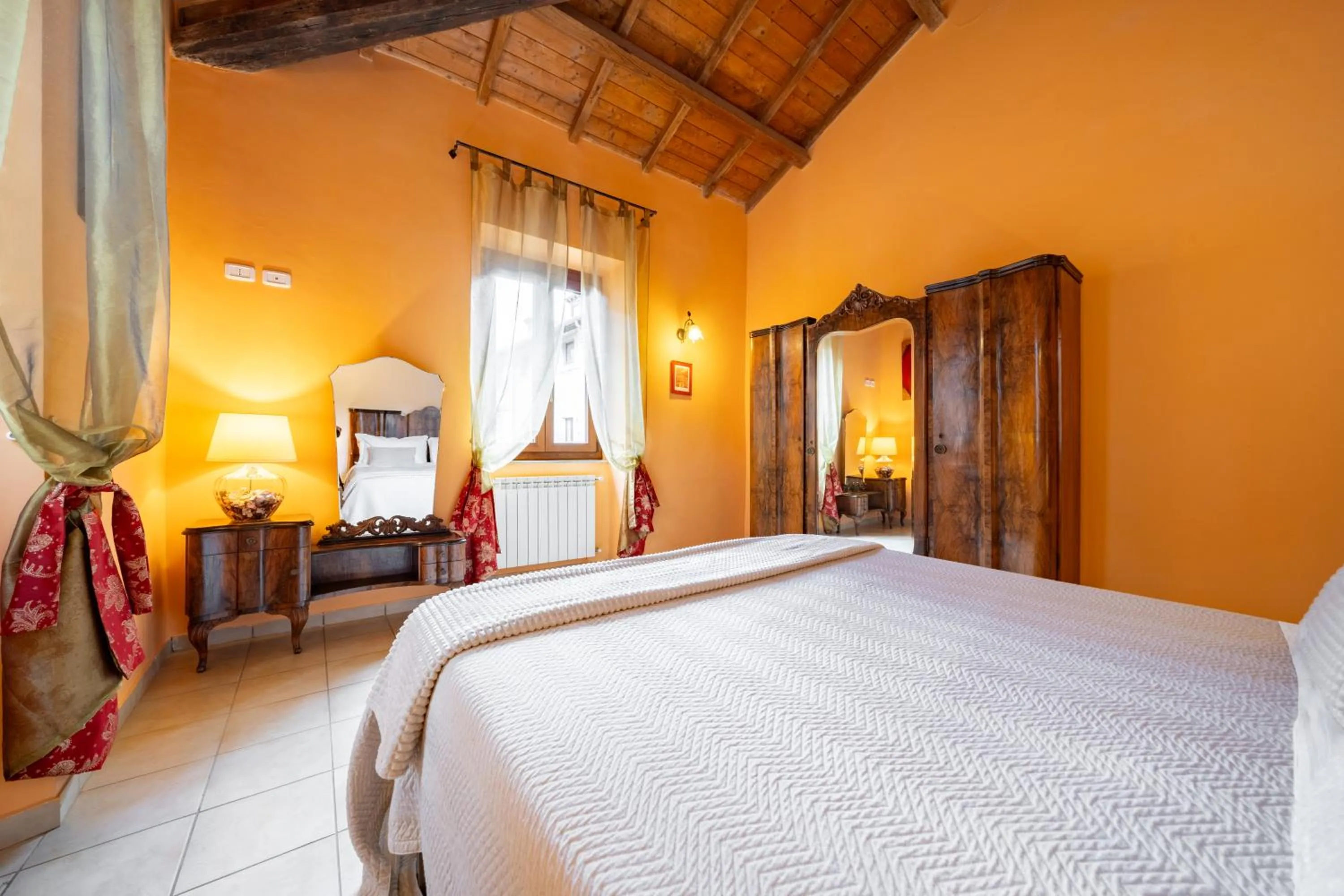 Bedroom, Bed in La Suite del Borgo