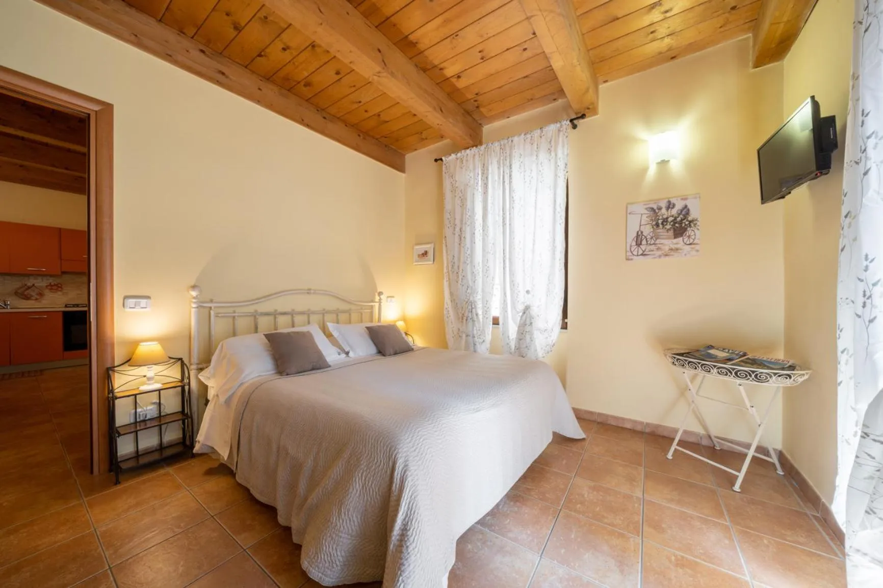 Bedroom, Bed in La Suite del Borgo
