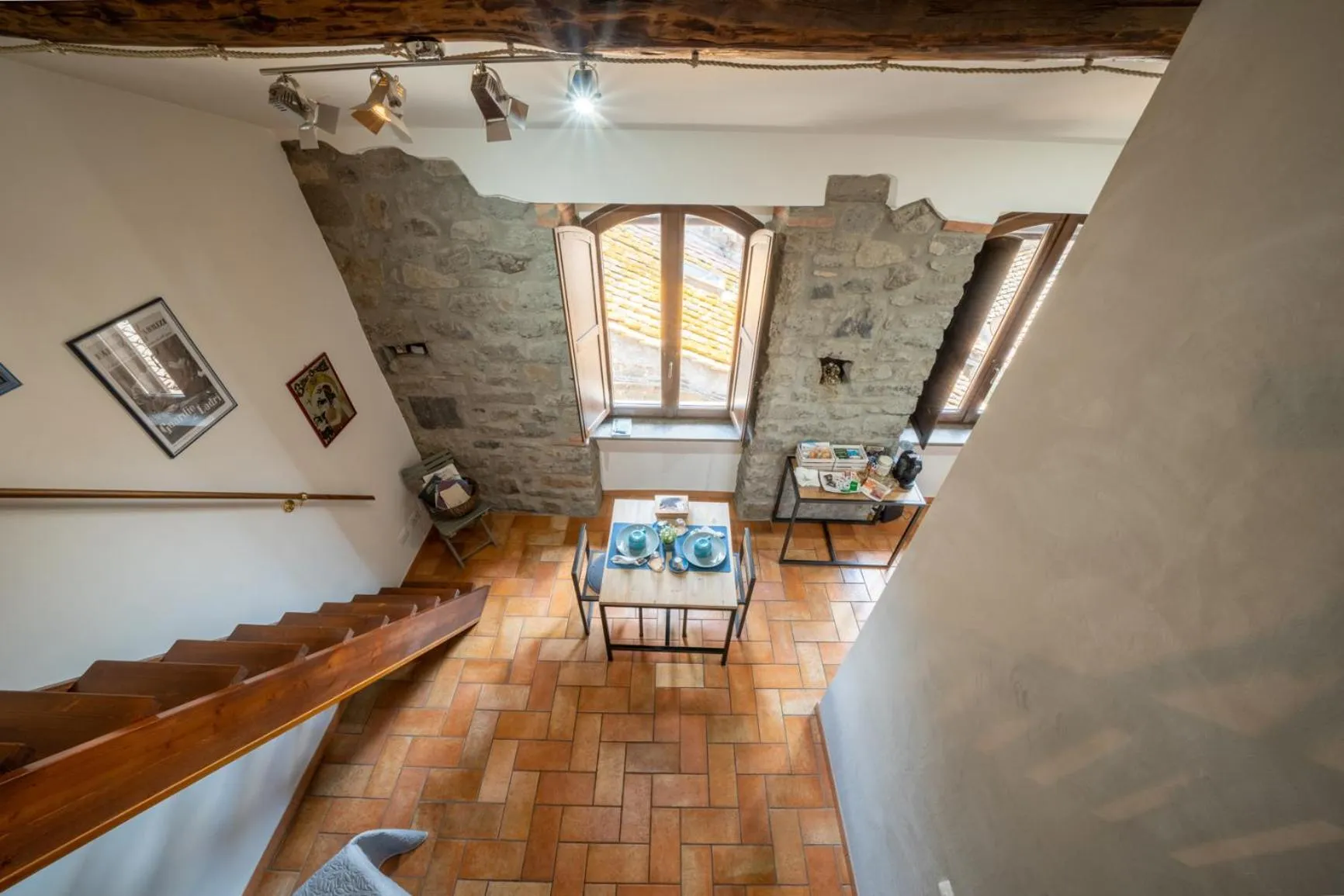 Living room in La Suite del Borgo